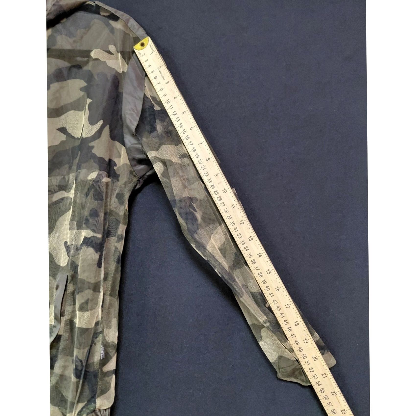 Vintage Shinestar Camouflage Hooded Jacket Mens M Polyester Zip Breathable Lightweight Pullover Camouflage Outdoor 90s? Size US M / EU 48-50 / 2 - 6 Thumbnail