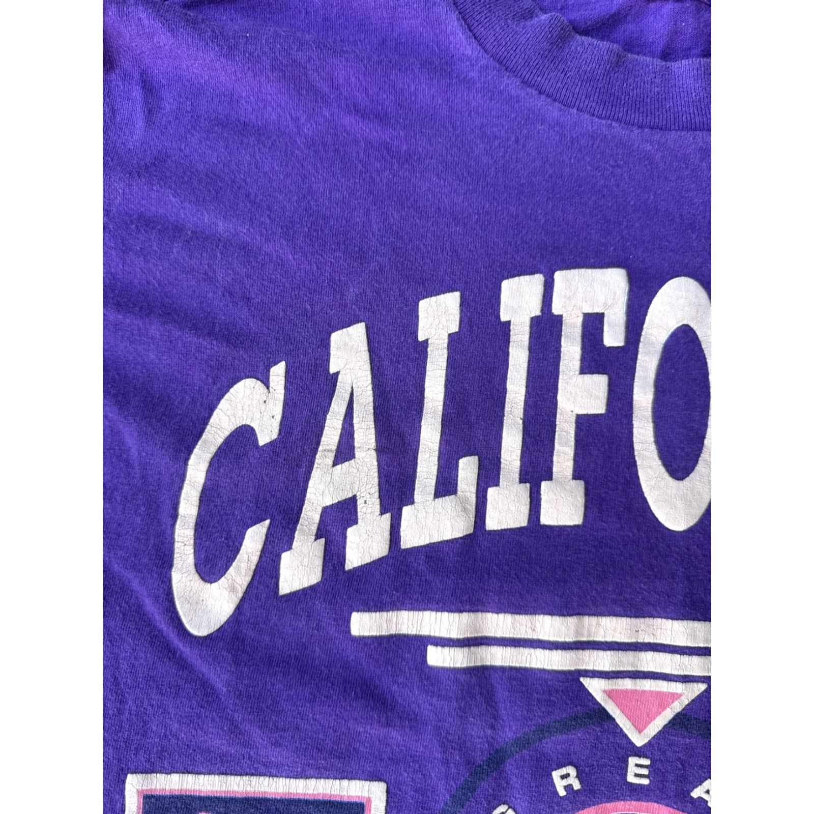 Greats VINTAGE 90s California Great Outdoors T-Shirt Large Single Stitch Size US L / EU 52-54 / 3 - 6 Thumbnail