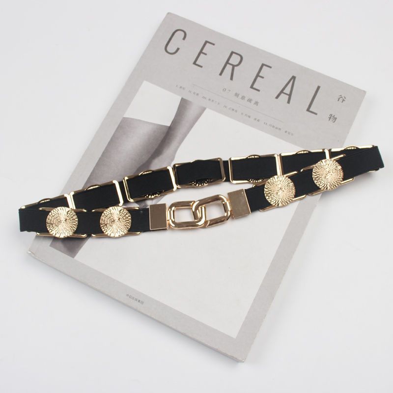 Designer Crazy Vintage Belt Riveted Belts Menswear Accessories Size ONE SIZE - 5 Thumbnail