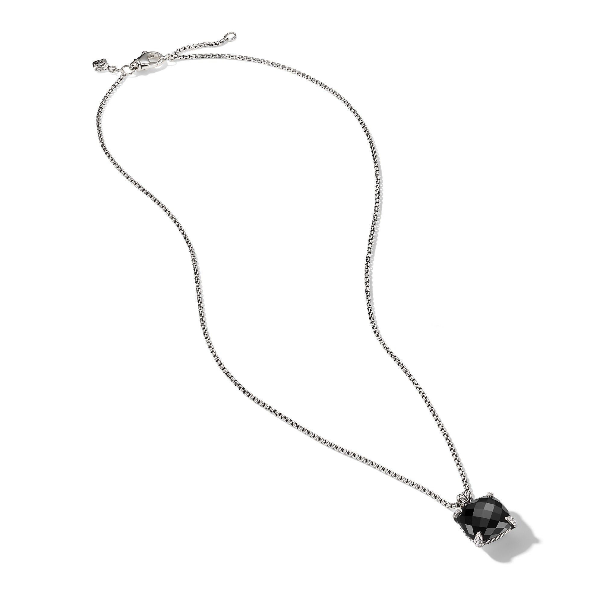 David Yurman o1w1db10526 N13675D Size:7/Necklace in Silver with Diamond Size ONE SIZE - 2 Thumbnail