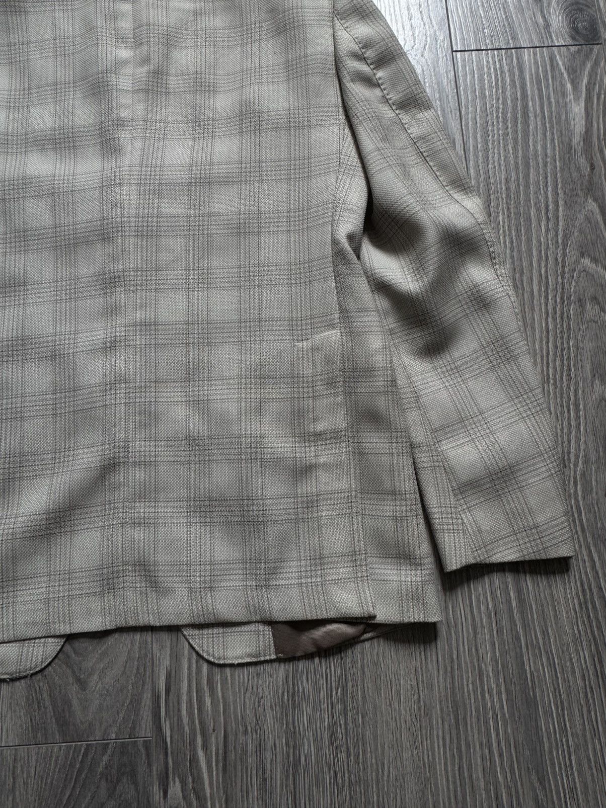 Boggi Boggi Milano Check Plaid Blazer Jacket 48 Size 48R - 14 Thumbnail