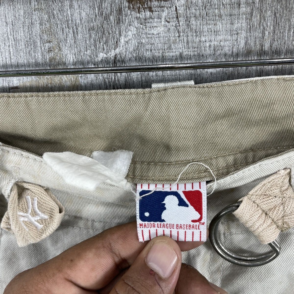 Vintage Vintage NY Baseball Faded Baggy Cargo Pants Size US 32 / EU 48 - 16 Thumbnail