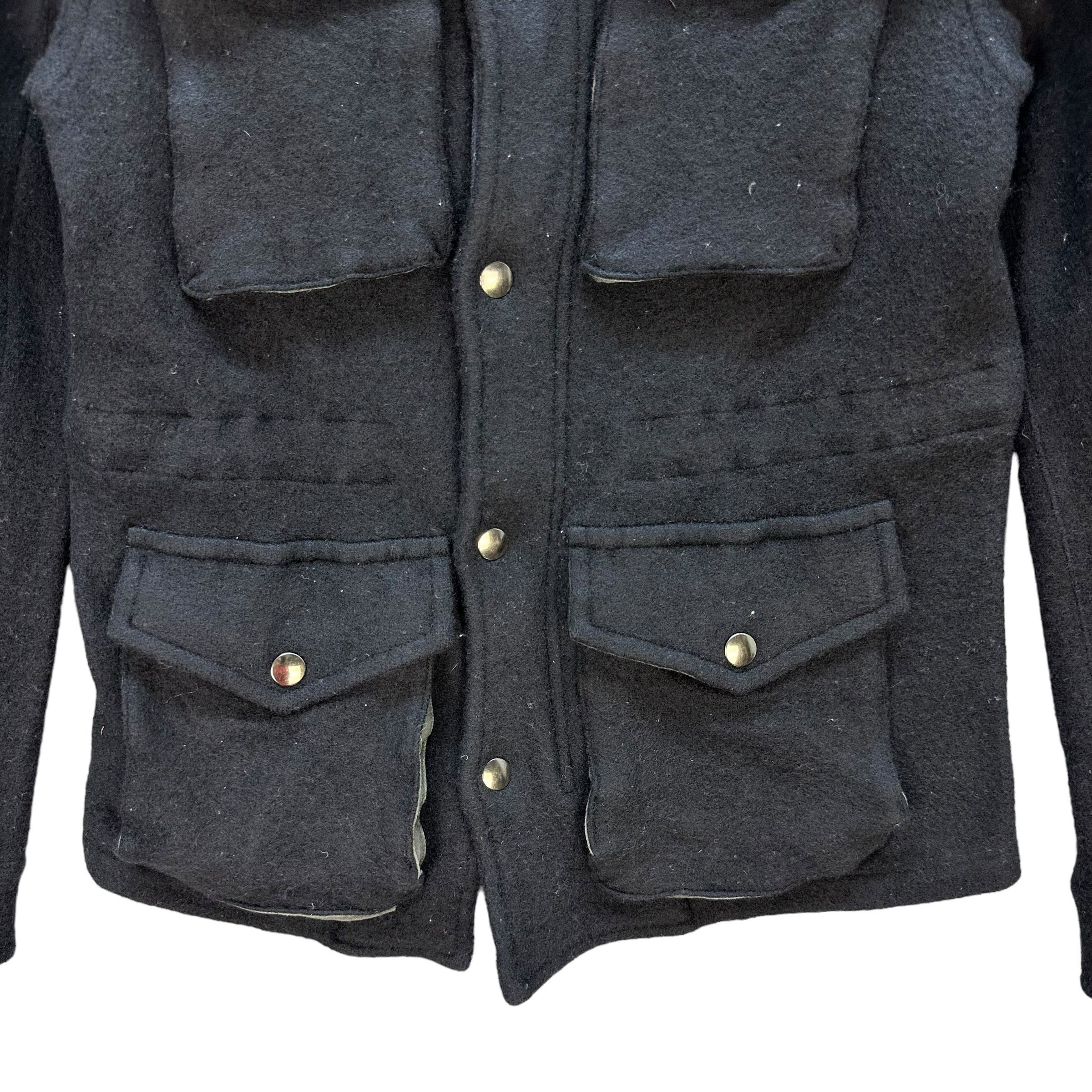 Theory THEORY Button Zipper Wool Jacket #A47-1094 Size XS / US 0-2 / IT 36-38 - 3 Thumbnail