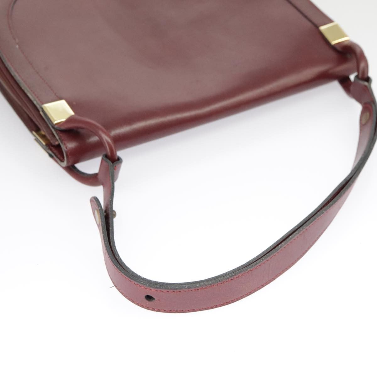 Dior DIOR Shoulder Bag Leather Bordeaux Gold Size ONE SIZE - 7 Thumbnail