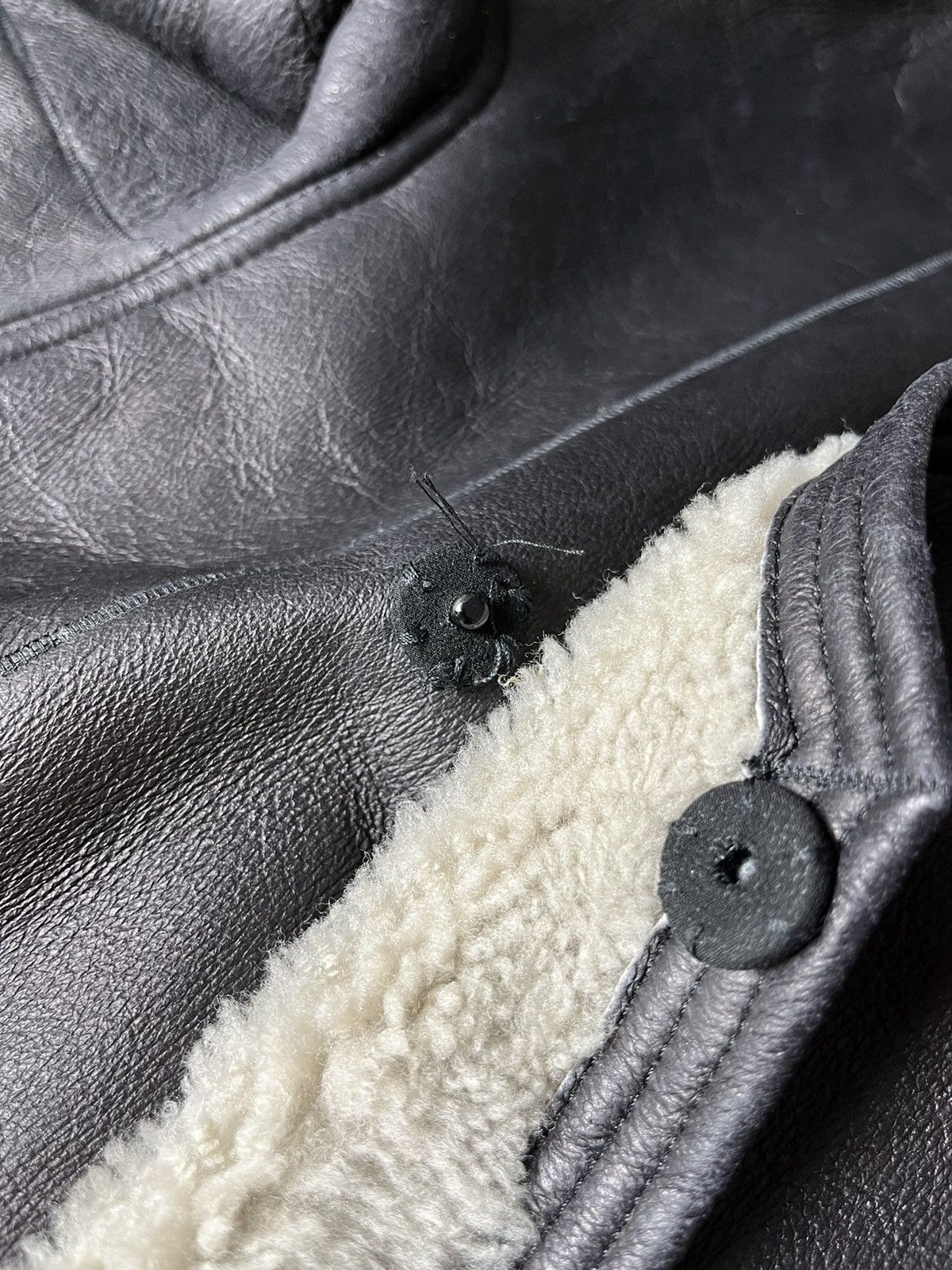 Rick Owens Rick Owen’s Sphinx F/W 15 Leather Jacket Size M / US 6-8 / IT 42-44 - 12 Thumbnail