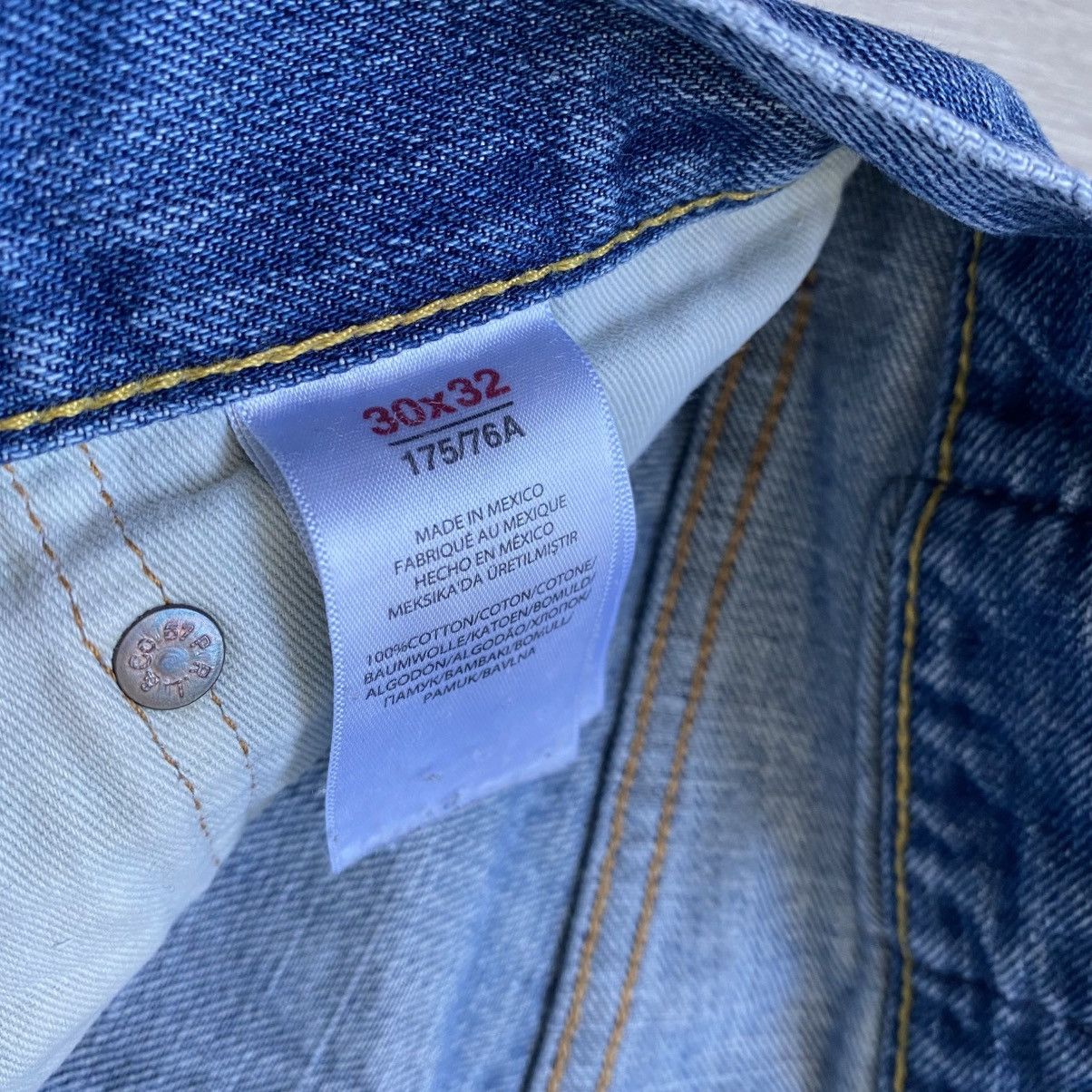 Polo Ralph Lauren Vintage Polo Ralph Lauren distressed jeans slim Denim pants Size US 29 - 8 Thumbnail