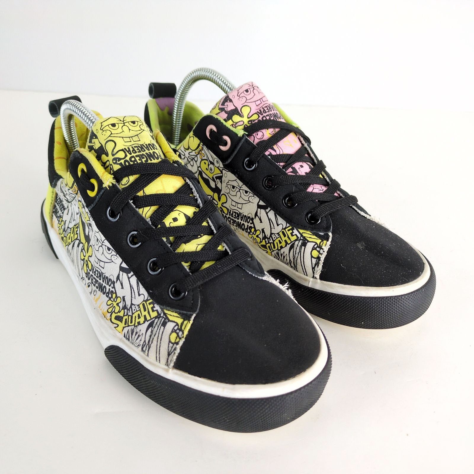 Nickelodeon GroundUp Spongebob Squarepants Men's 8.5 Canvas Sneakers Size US 8.5 / EU 41-42 - 5 Thumbnail