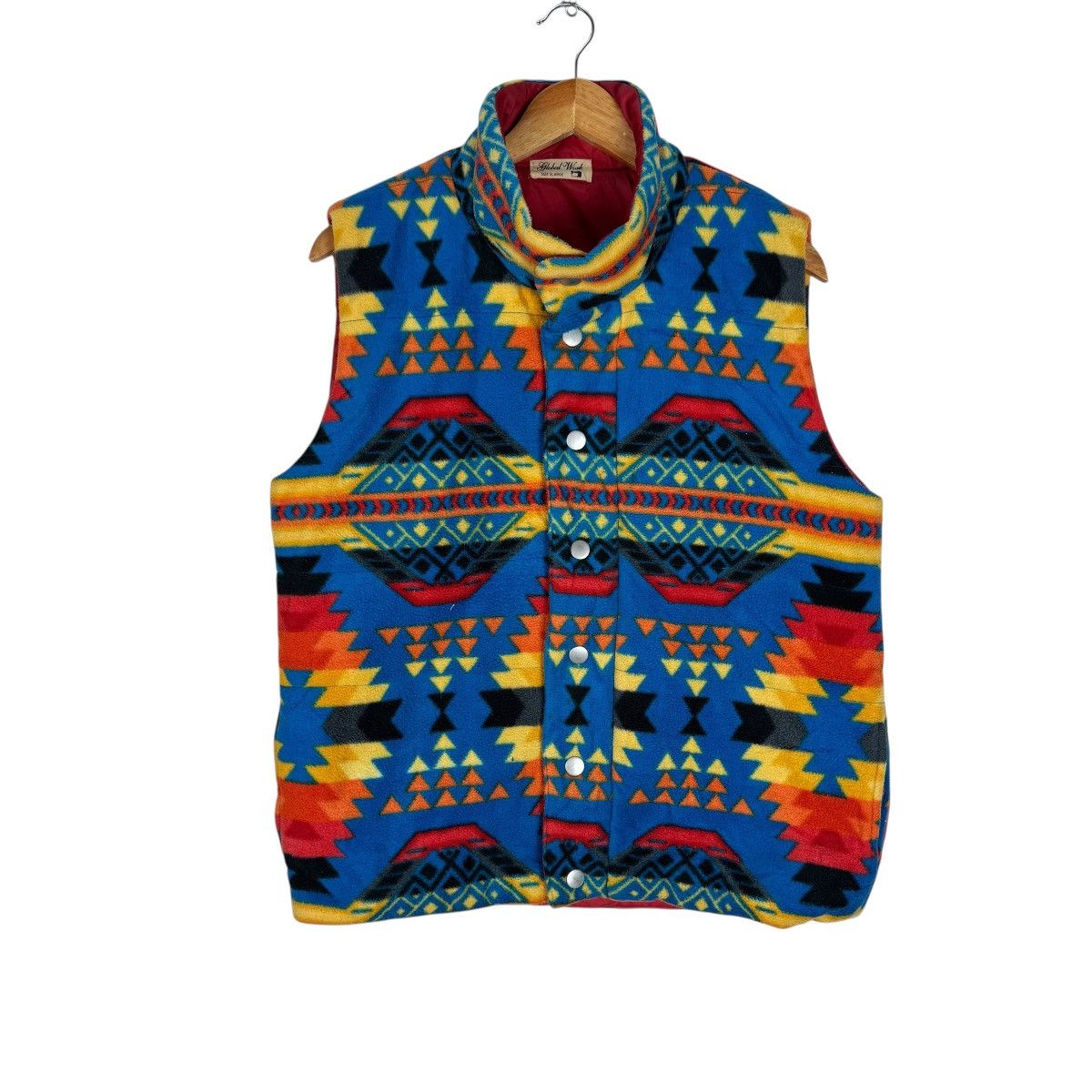 Global Work ☀️GLOBAL WORK NAVAJO AZTEC JACKET LIKE PENDLETON Size US M / EU 48-50 / 2 - 4 Thumbnail