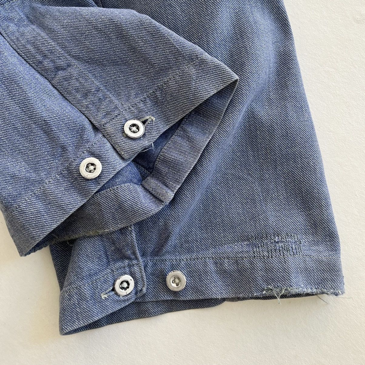 Vintage VINTAGE 1940 WWII SWISS PRISON WORK PANTS Size US 34 / EU 50 - 14 Thumbnail