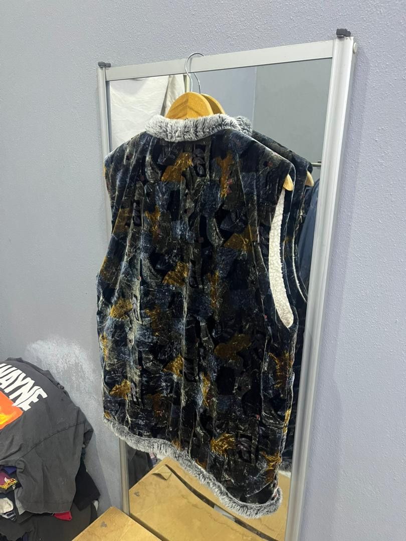 Japanese Brand Boncho Japanese Velvet Fleece Lined Vest Size US M / EU 48-50 / 2 - 11 Thumbnail