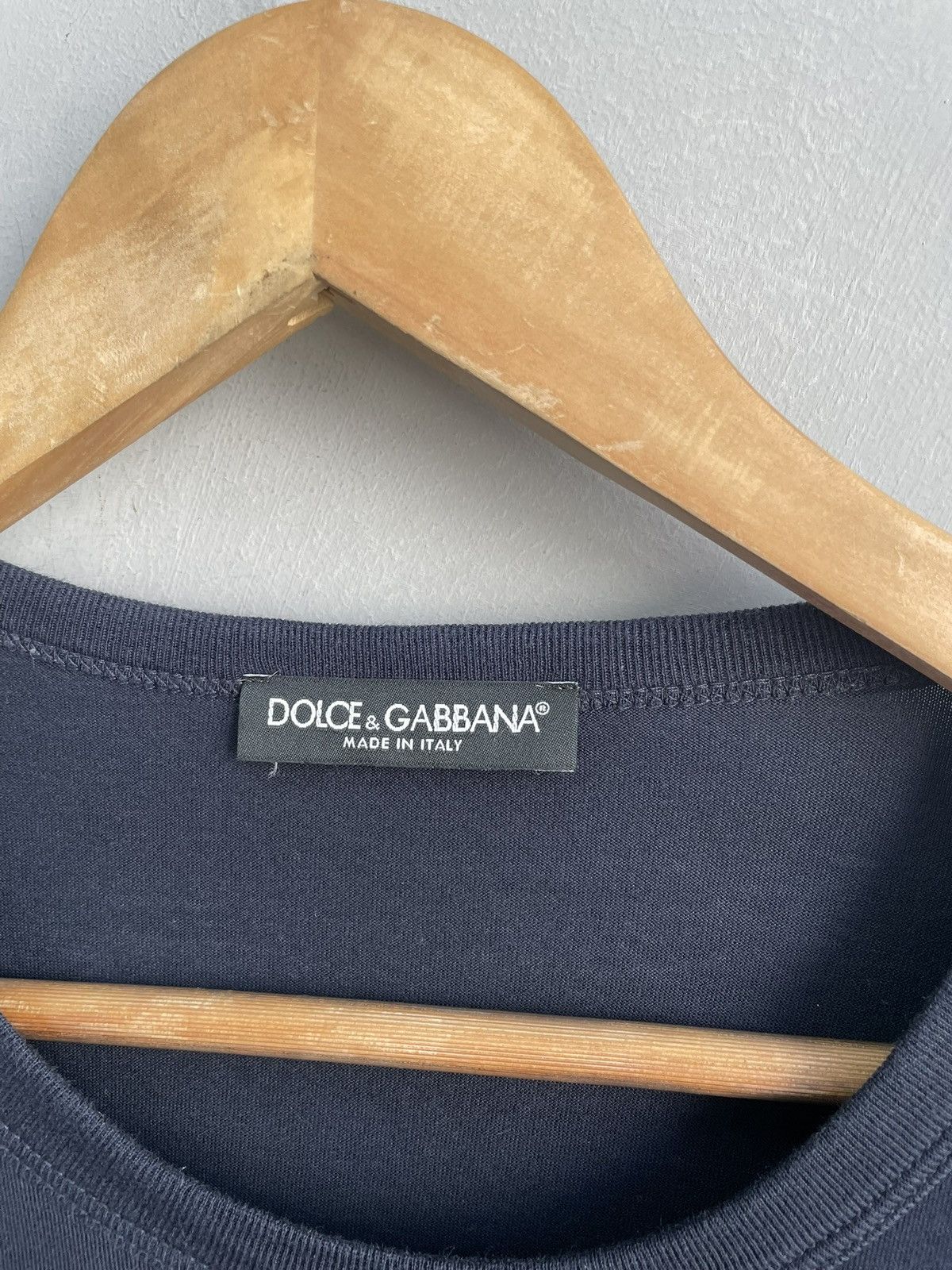 Dolce & Gabbana Dolce Gabbana rare y2k crewneck t shirt tee Size US S / EU 44-46 / 1 - 5 Thumbnail