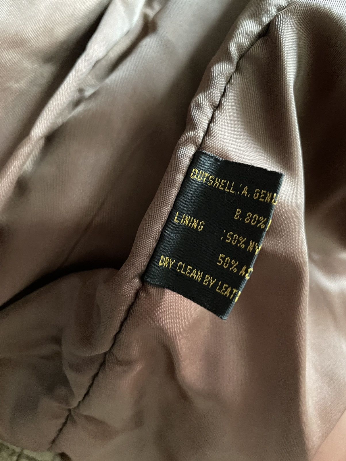 Genuine Leather × Vintage Vintage Brown Leather Bomber Jacket Zip Snap Closure Sz 40 Size US L / EU 52-54 / 3 - 8 Thumbnail
