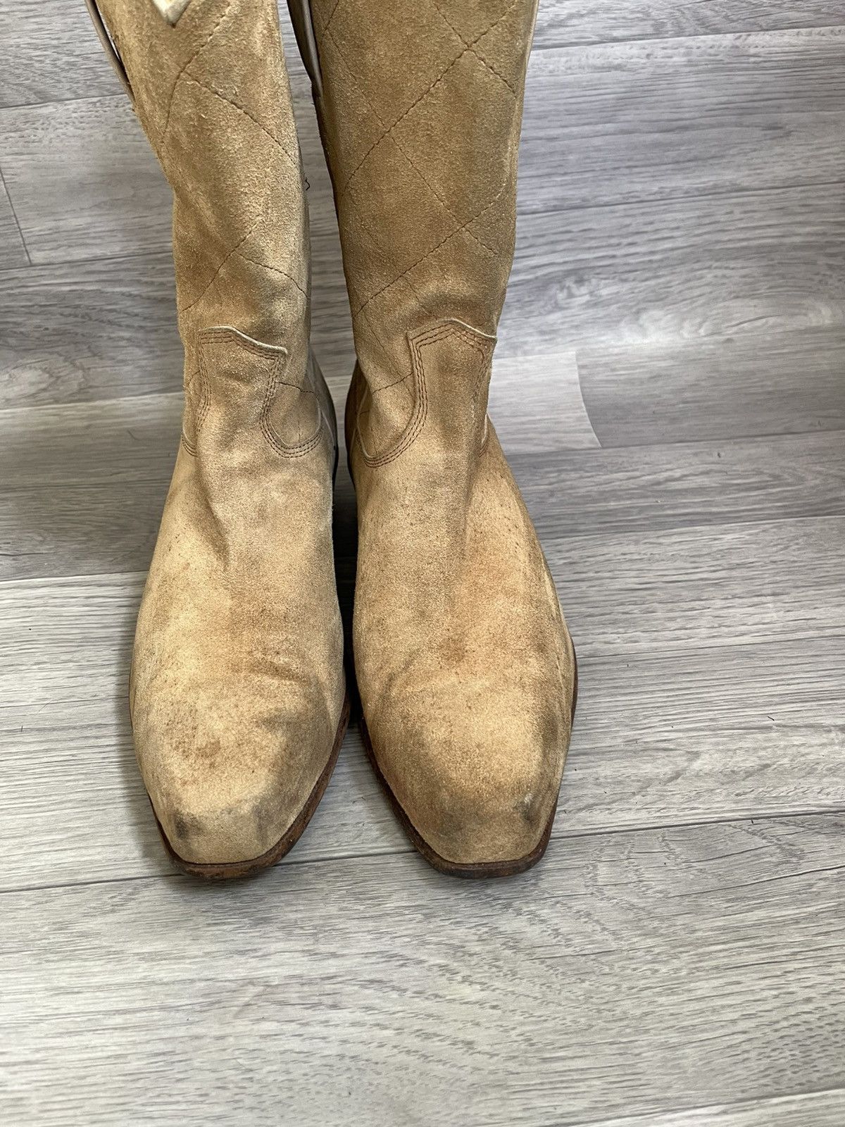 R.M. Williams Vintage RM William Cuban heel western boots sz uk 9G Size US 10 / EU 43 - 2 Thumbnail