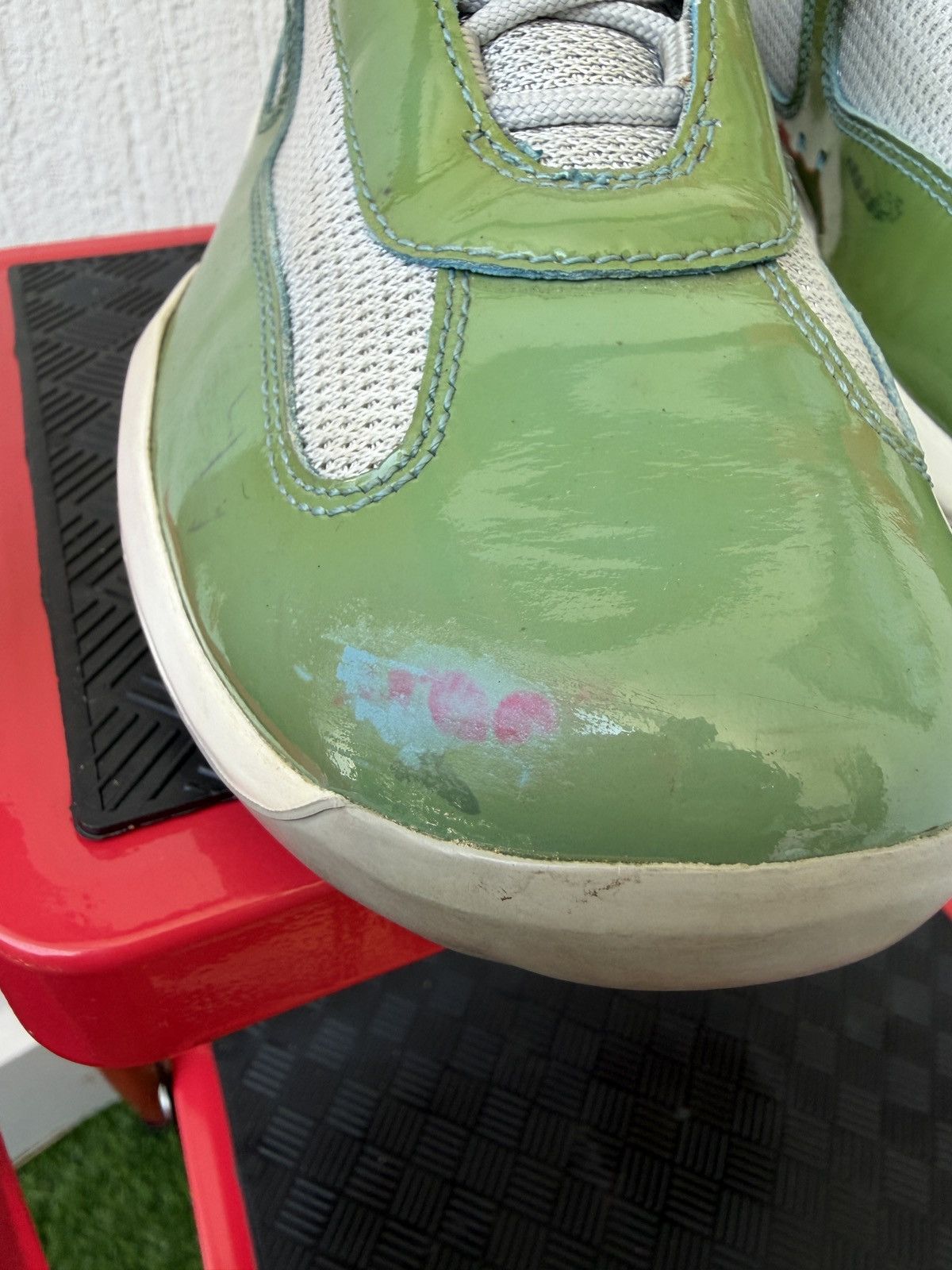 Prada America cup patent leather trainers Size US 8 / IT 38 - 8 Thumbnail