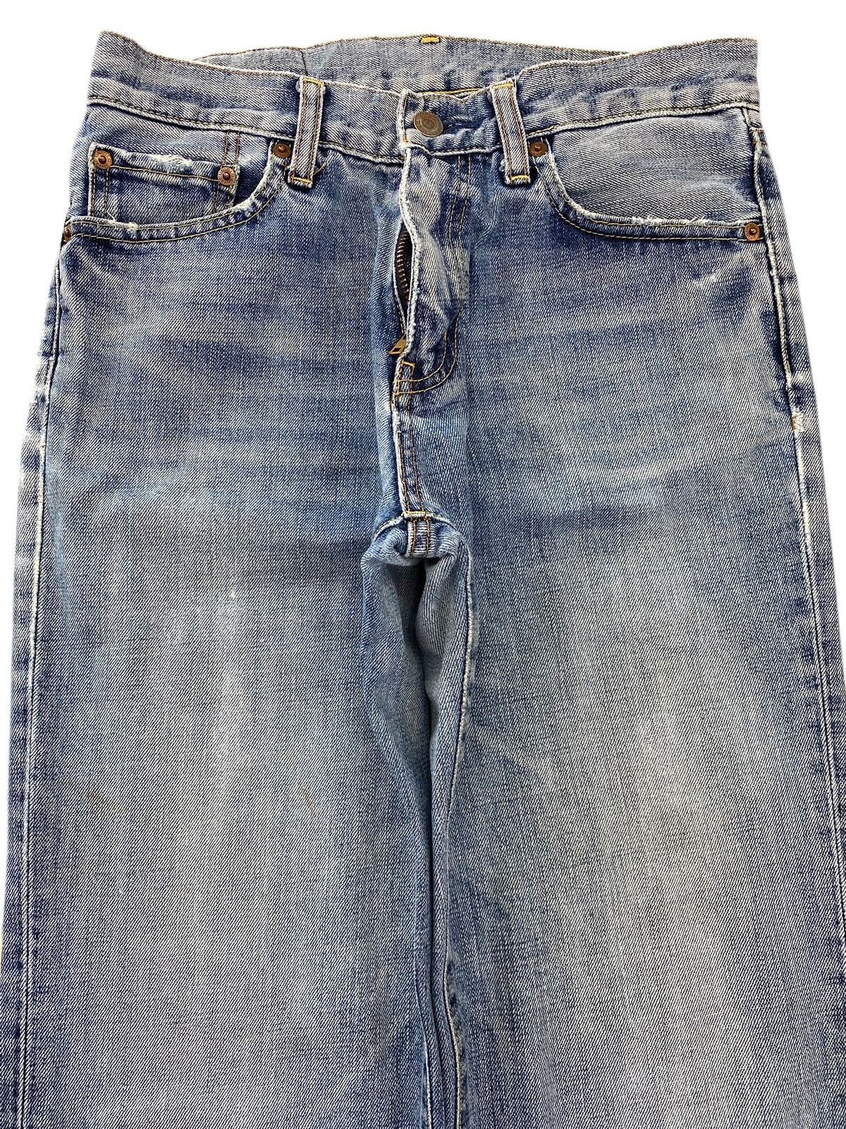 Uniqlo Uniqlo Whiskered Faded Wash Style Straight Leg Jeans Size US 28 / EU 44 - 2 Thumbnail