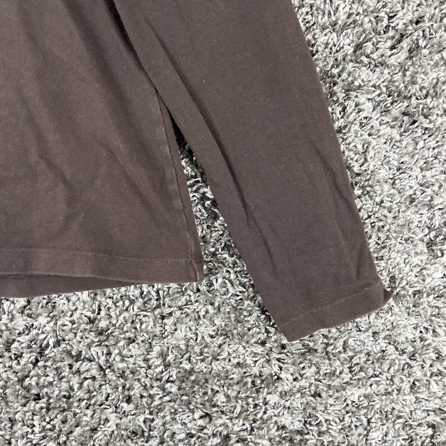 Old Navy Old Navy Women's Blouse XL Long Sleeve V-Neck Brown Stretch Top Size XL / US 12-14 / IT 48-50 - 2 Thumbnail