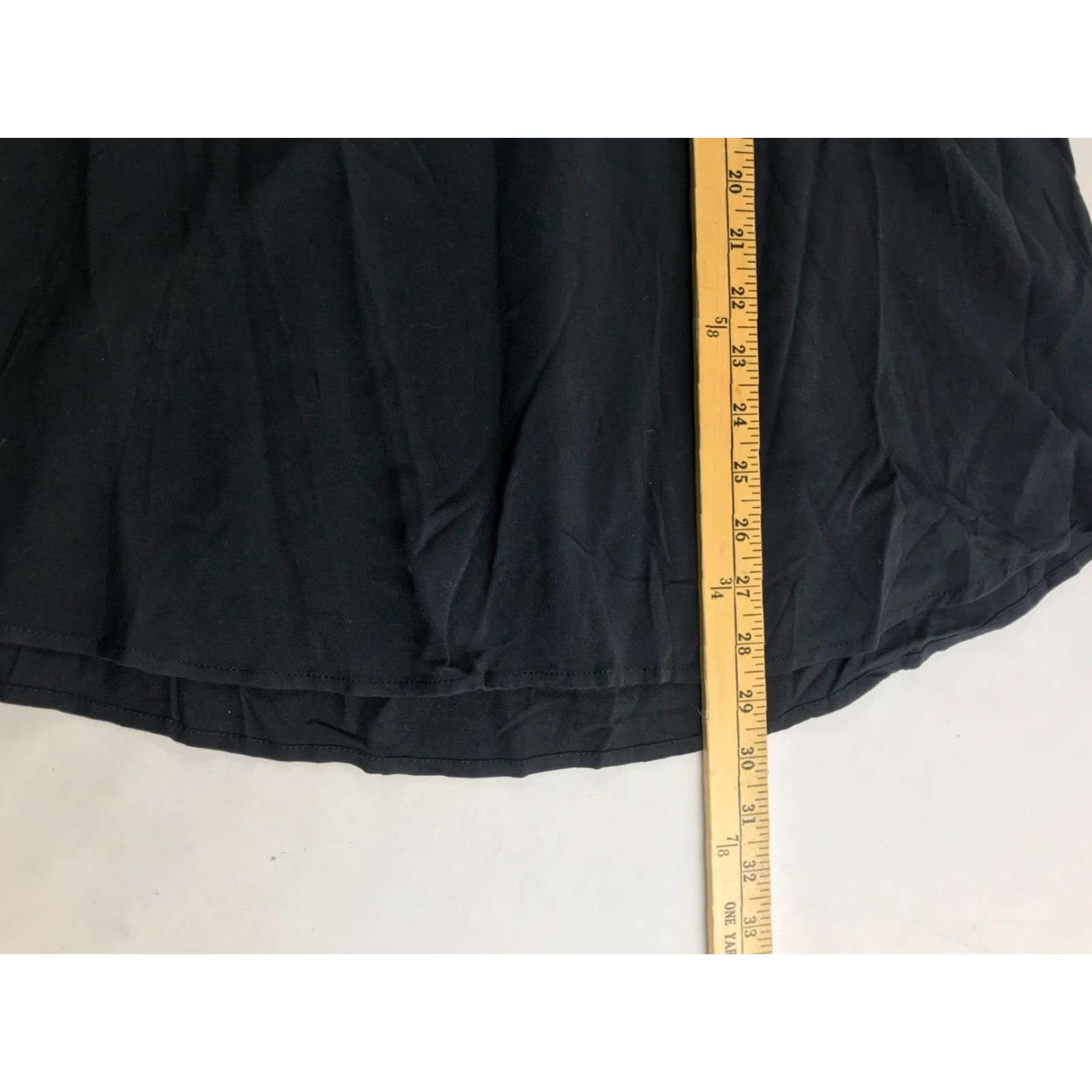 Vintage Bloomchic Blouse Shirt Women's 16 Black V-Neck Pockets Short Sleeve NWT NWT Size XXL / US 16-18 / IT 52-54 - 5 Thumbnail