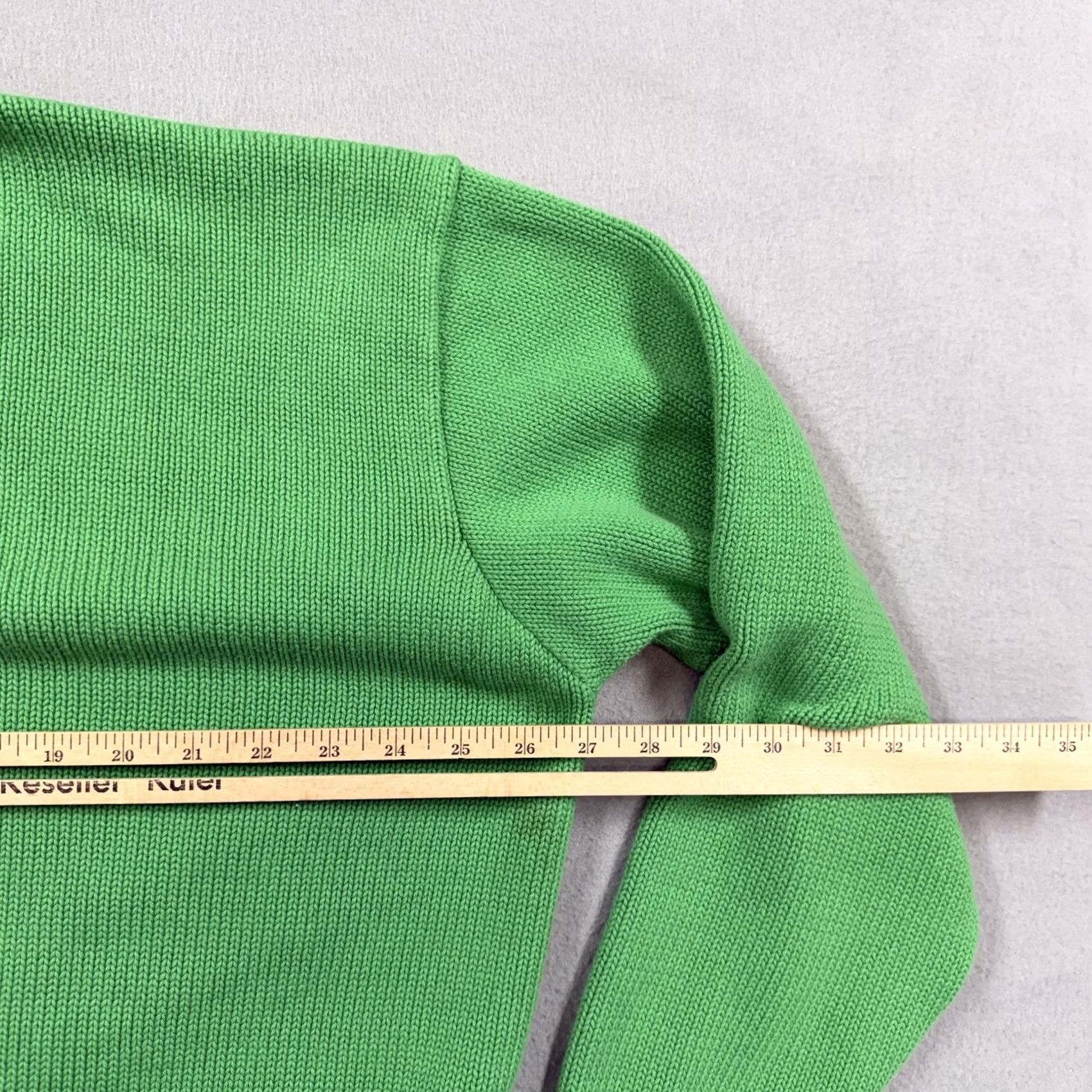 Polo Ralph Lauren Polo Ralph Lauren Sweater Mens 2XL Green Crewneck Knit Pullover Logo Pony Shirt Band Casual Mens Size US XXL / EU 58 / 5 - 7 Thumbnail