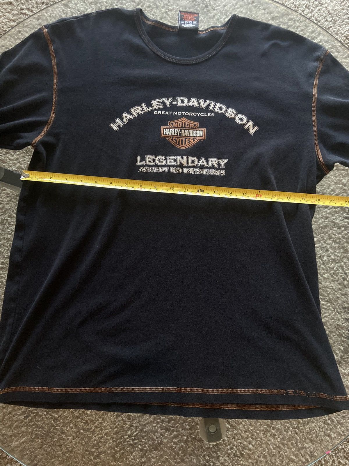 Harley Davidson Harley Davidson Legendary Eagle’s Nest Long Sleeve Shirt Size US XL / EU 56 / 4 - 4 Thumbnail
