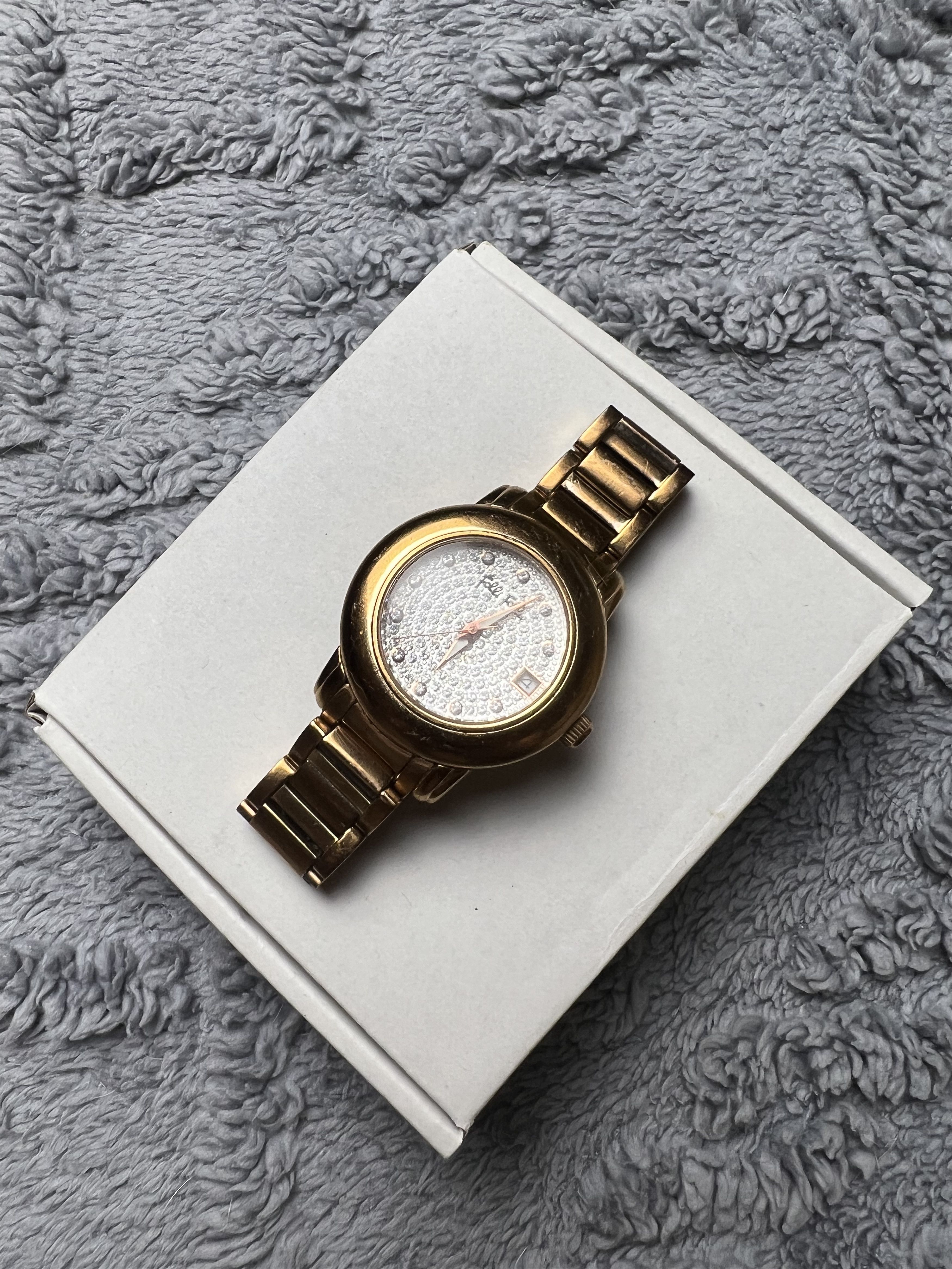 Hysteric Glamour × Vintage Glamour Minimalistic Rhinestones Folli Follie Bracelet Watch Size ONE SIZE - 7 Thumbnail