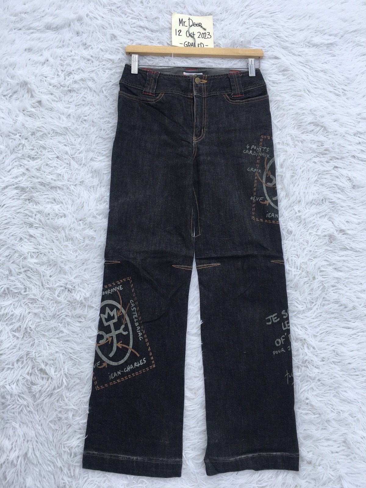 Jean Charles De Castelbajac Rare Vintage Jean Charles de Castelbajac Jean/Denim Size US 26 / EU 42 - 3 Thumbnail