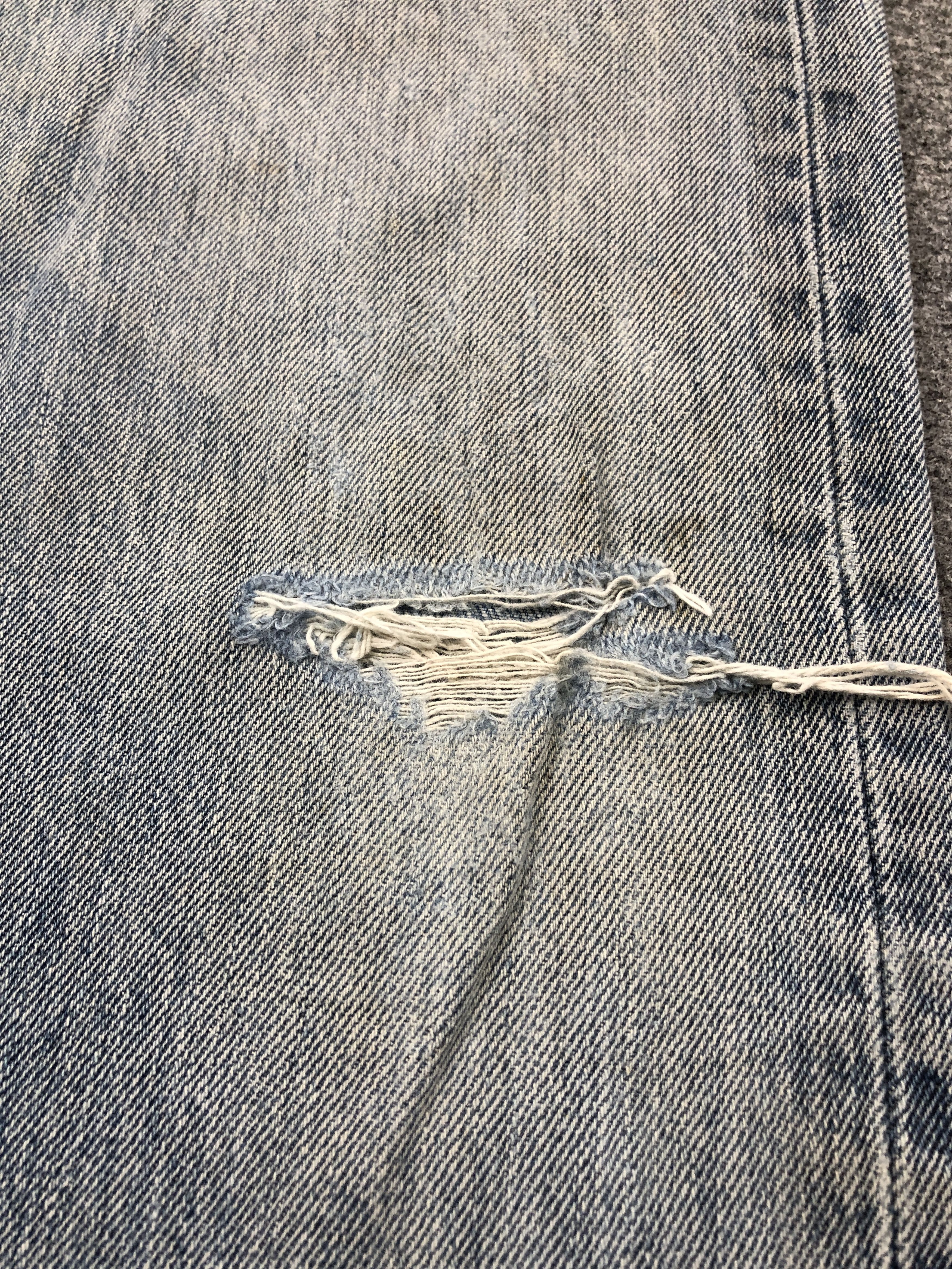 Levi's × Vintage Vintage Levis 501 Faded Blue Jeans Size US 30 / EU 46 - 11 Thumbnail