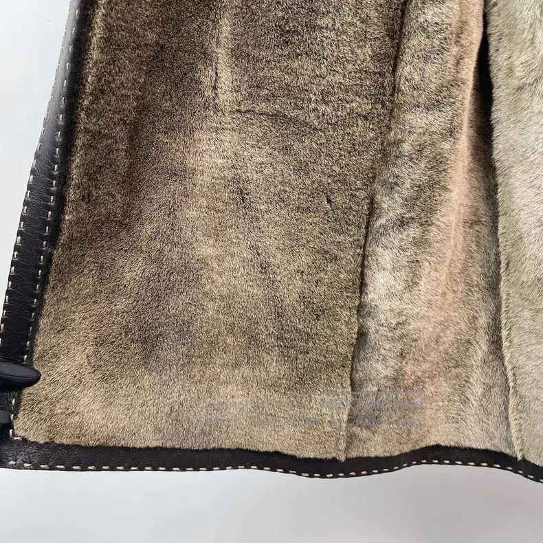 Fendi Fendi Fur Coat, Black Size S / US 4 / IT 40 - 3 Thumbnail