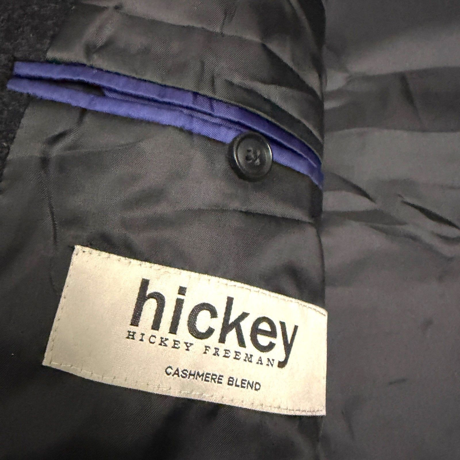 Hickey Freeman Hickey Freeman Cashmere PeaCoat Winter Business Casual 2XL Size US XXL / EU 58 / 5 - 8 Thumbnail