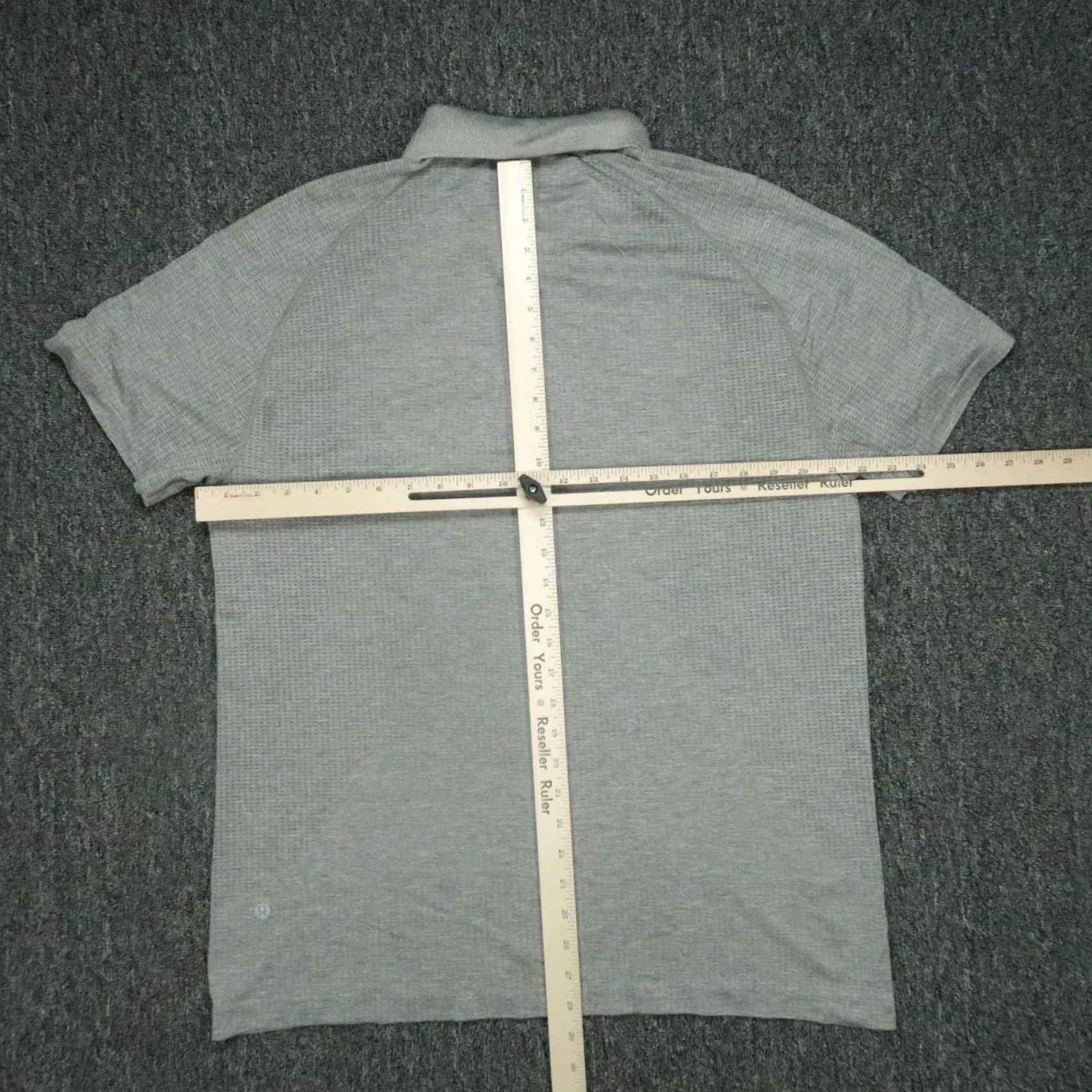 Lululemon Lululemon Polo Shirt Mens XL Gray Breathable Moisture Wicking Stretch Short Sleeve Polo Shirt Golf Tennis Activewear Casual Travel Mens XL Gray Size US XL / EU 56 / 4 - 6 Thumbnail