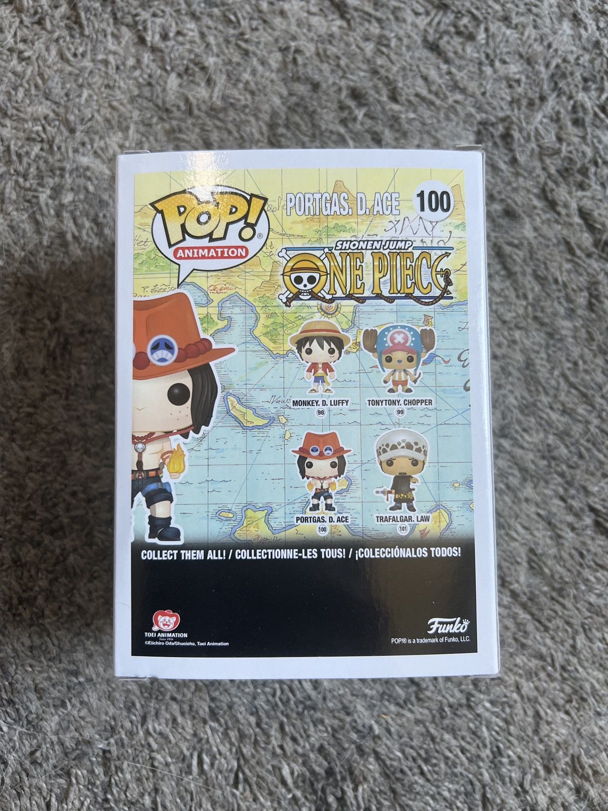 One Piece Funko Pop! Portgas. D. Ace Vinyl Figure Size ONE SIZE - 2 Thumbnail