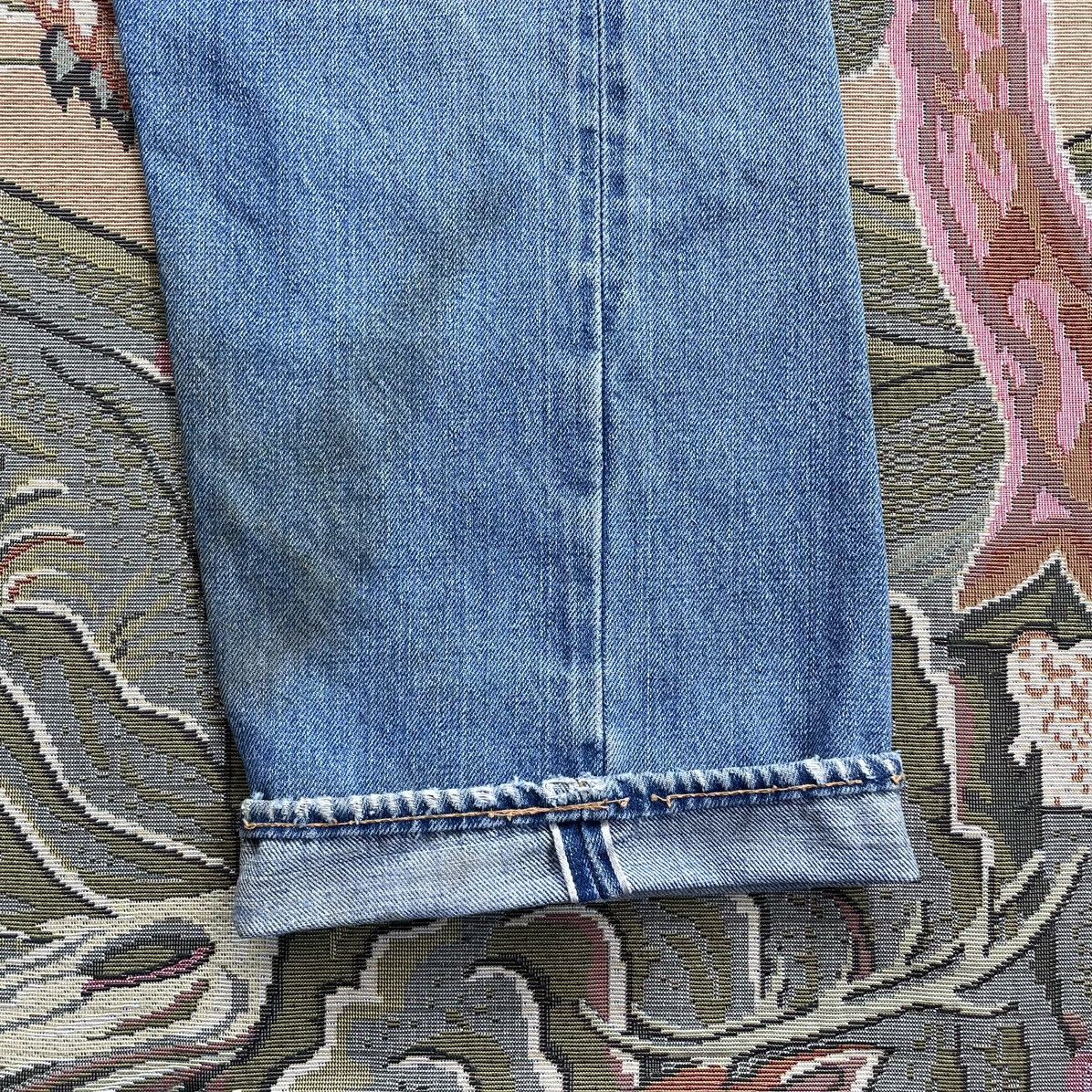 Levi's Thrashed Vintage Levi's 501 Rindem Button 6 Distressed Jeans Size US 34 / EU 50 - 13 Thumbnail