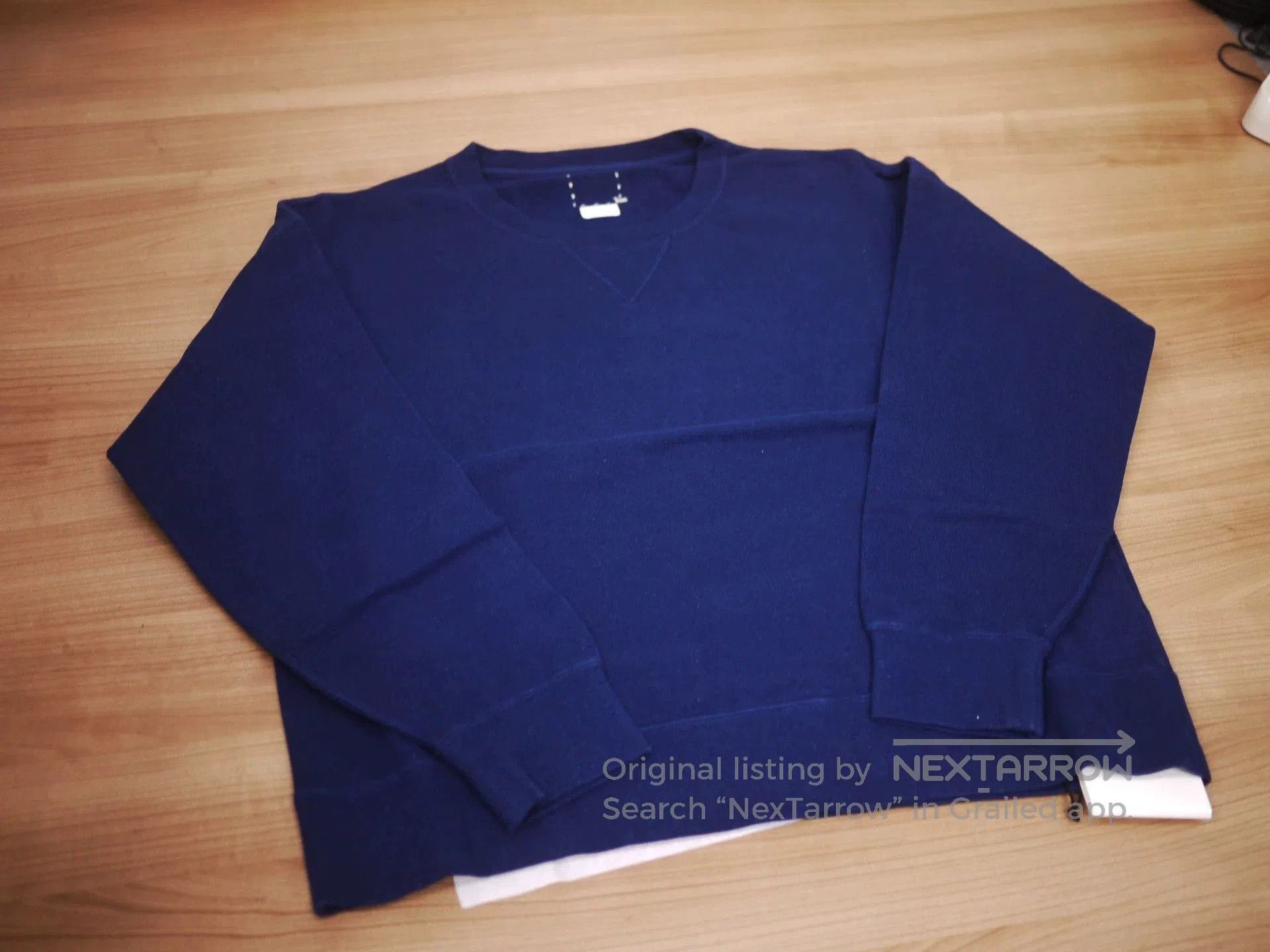 Visvim Blue Long Sleeve Sweatshirt. Size US S / EU 44-46 / 1 - 2 Thumbnail