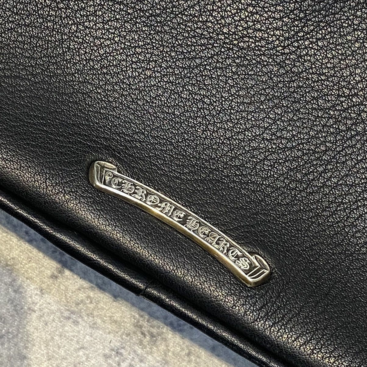 Chrome Hearts Chrome hearts PULP Cross link chain silver Medium bag black Size ONE SIZE - 4 Thumbnail