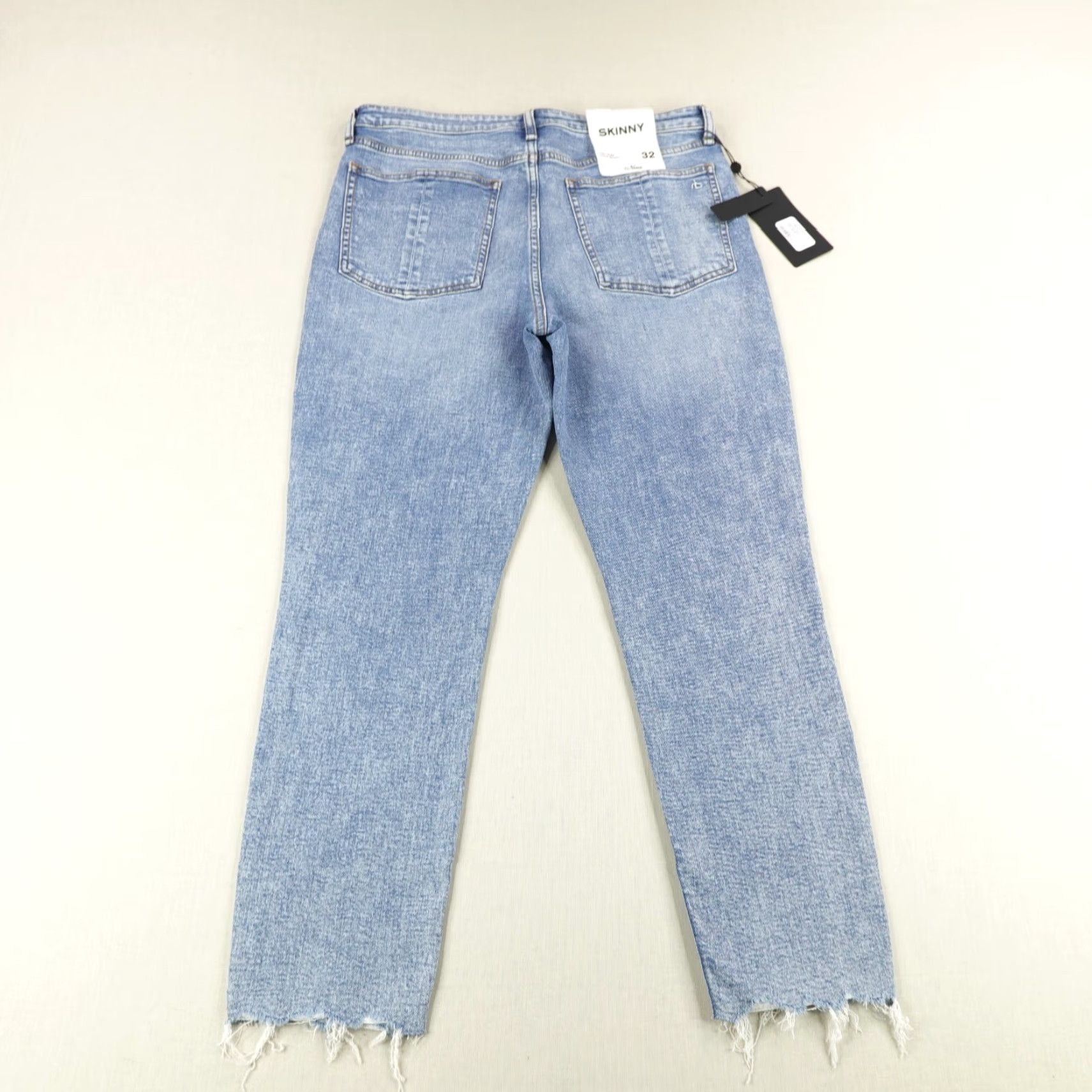 Rag & Bone Rag & Bone Jeans Women 32 Blue Denim High Rise Ankle Skinny NEW Size 24" / US 00 / IT 34 - 5 Thumbnail