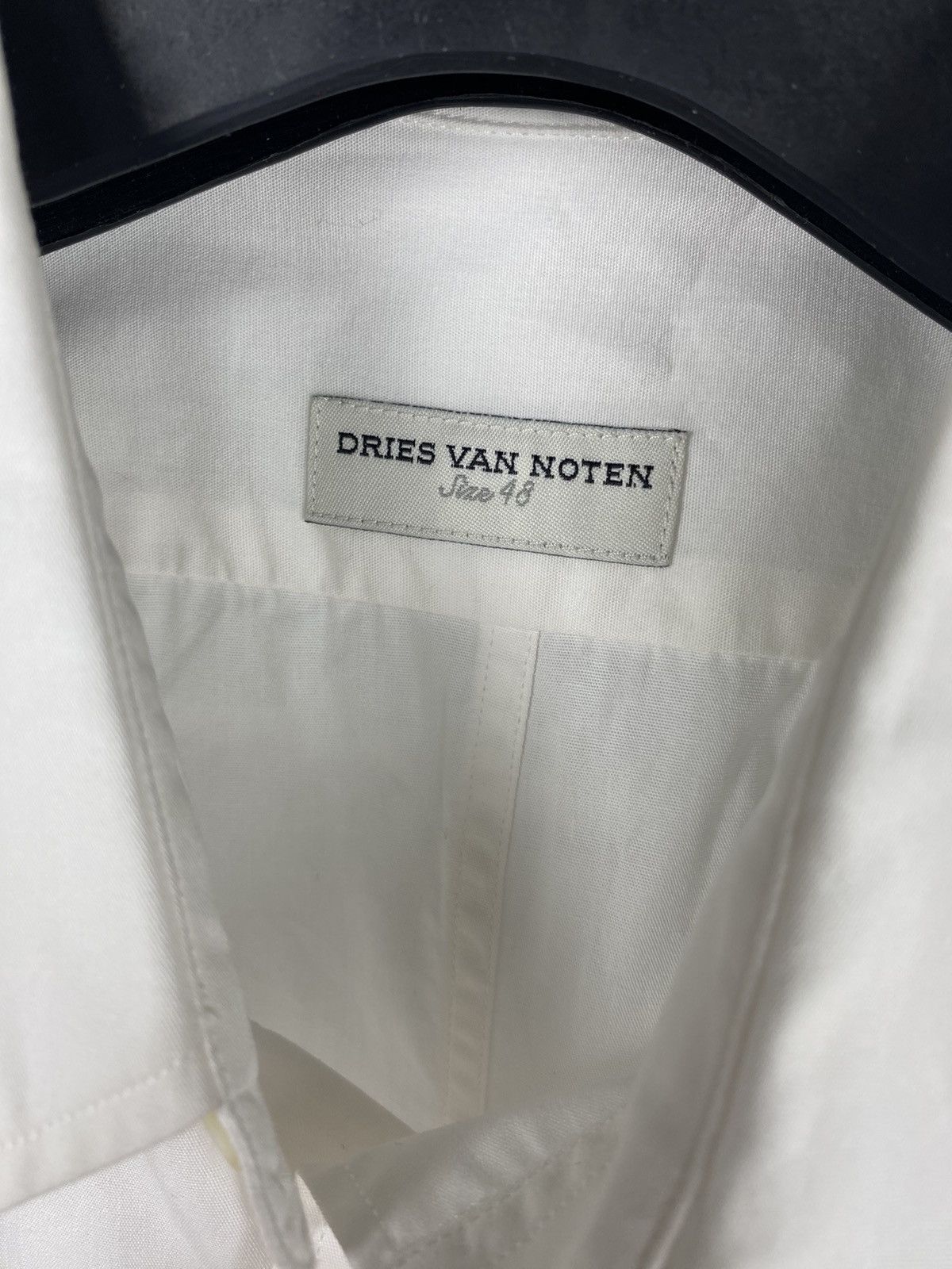 Dries Van Noten Dries Van Noten White Shirt Decorated Button Up Men size 48 Size US M / EU 48-50 / 2 - 3 Thumbnail