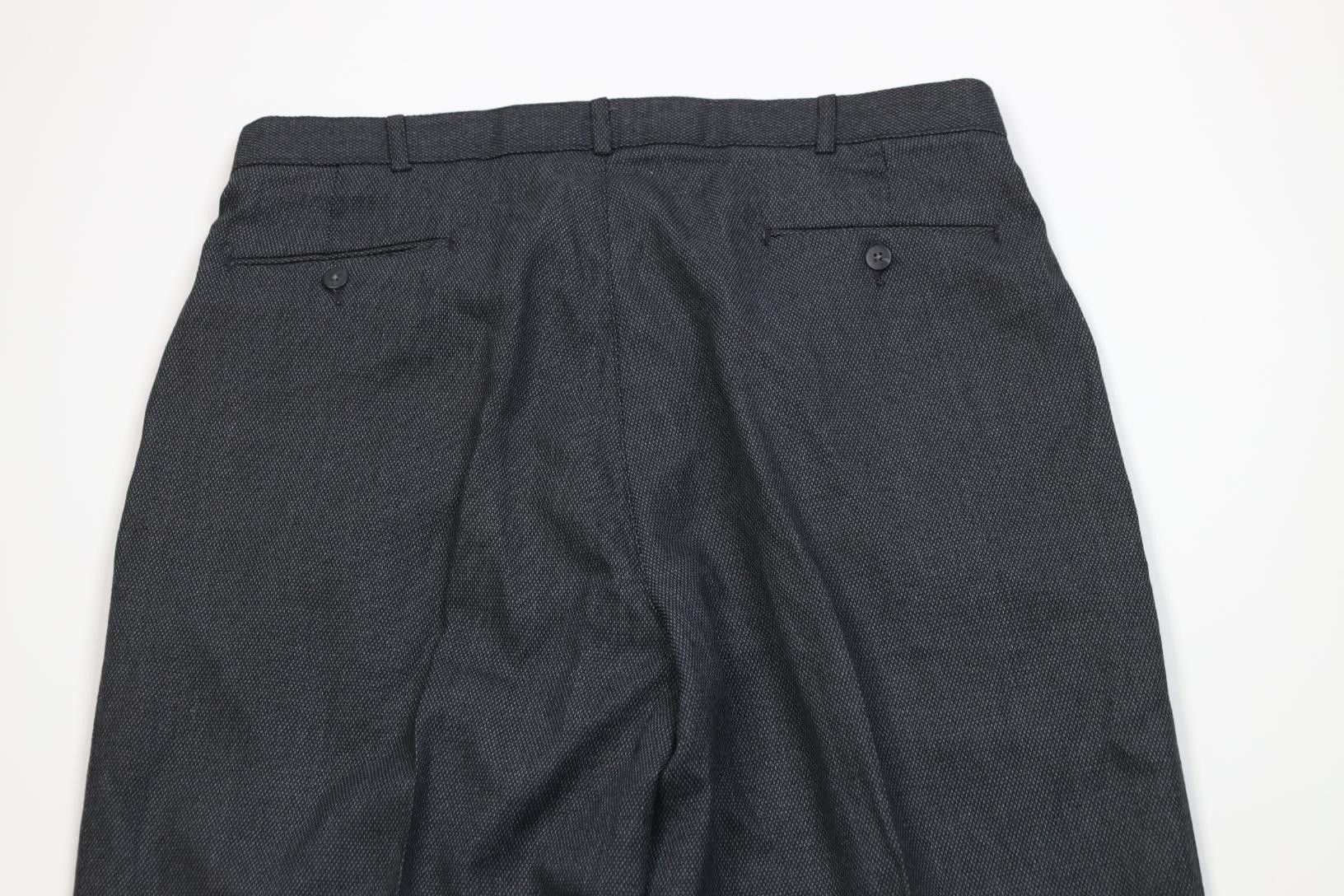 Vintage Vintage 90s Streetwear Gabardine Knit Wide Leg Chino Pants Size US 38 / EU 54 - 12 Thumbnail