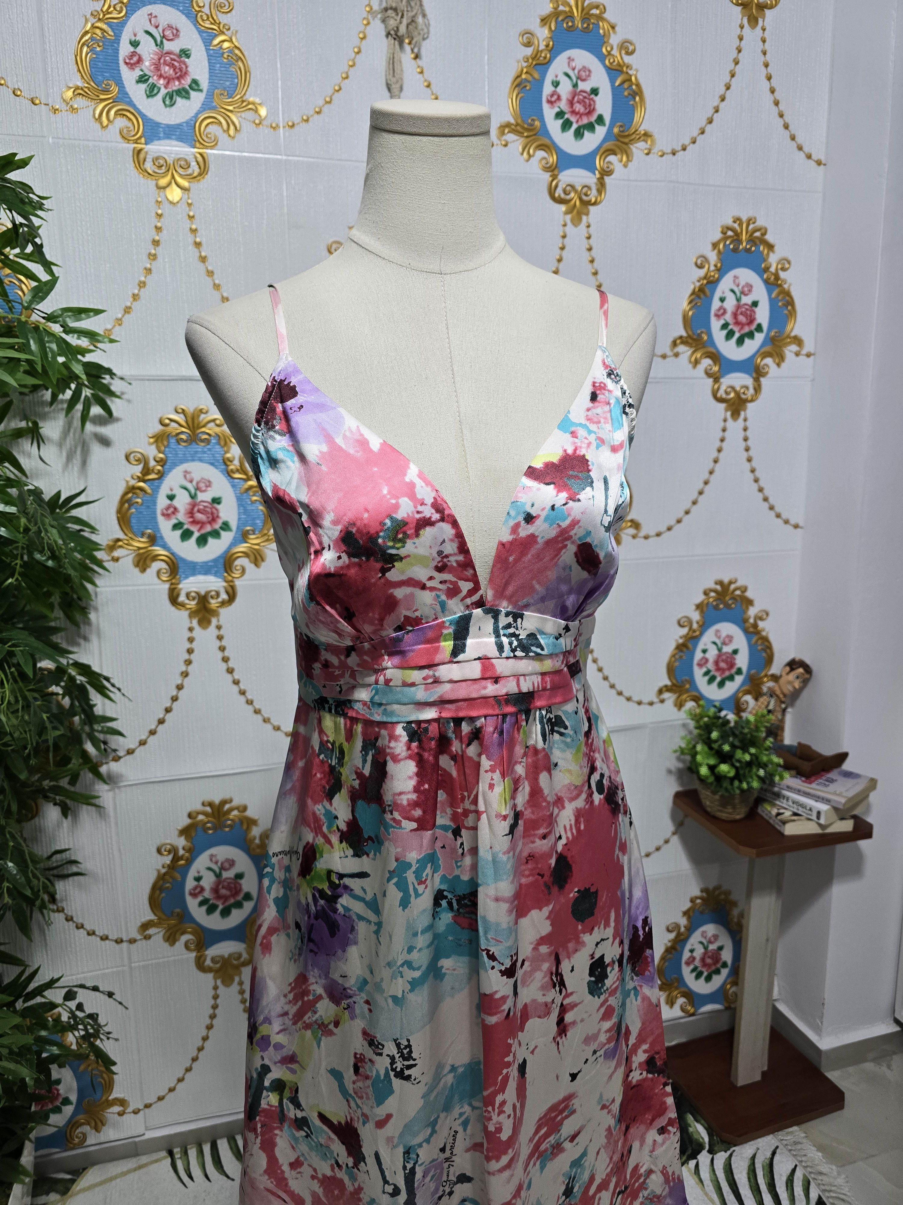 Guess GUESS 100% silk Dress SIZE LARGE, made in Italy Size L / US 10 / IT 46 - 2 Thumbnail