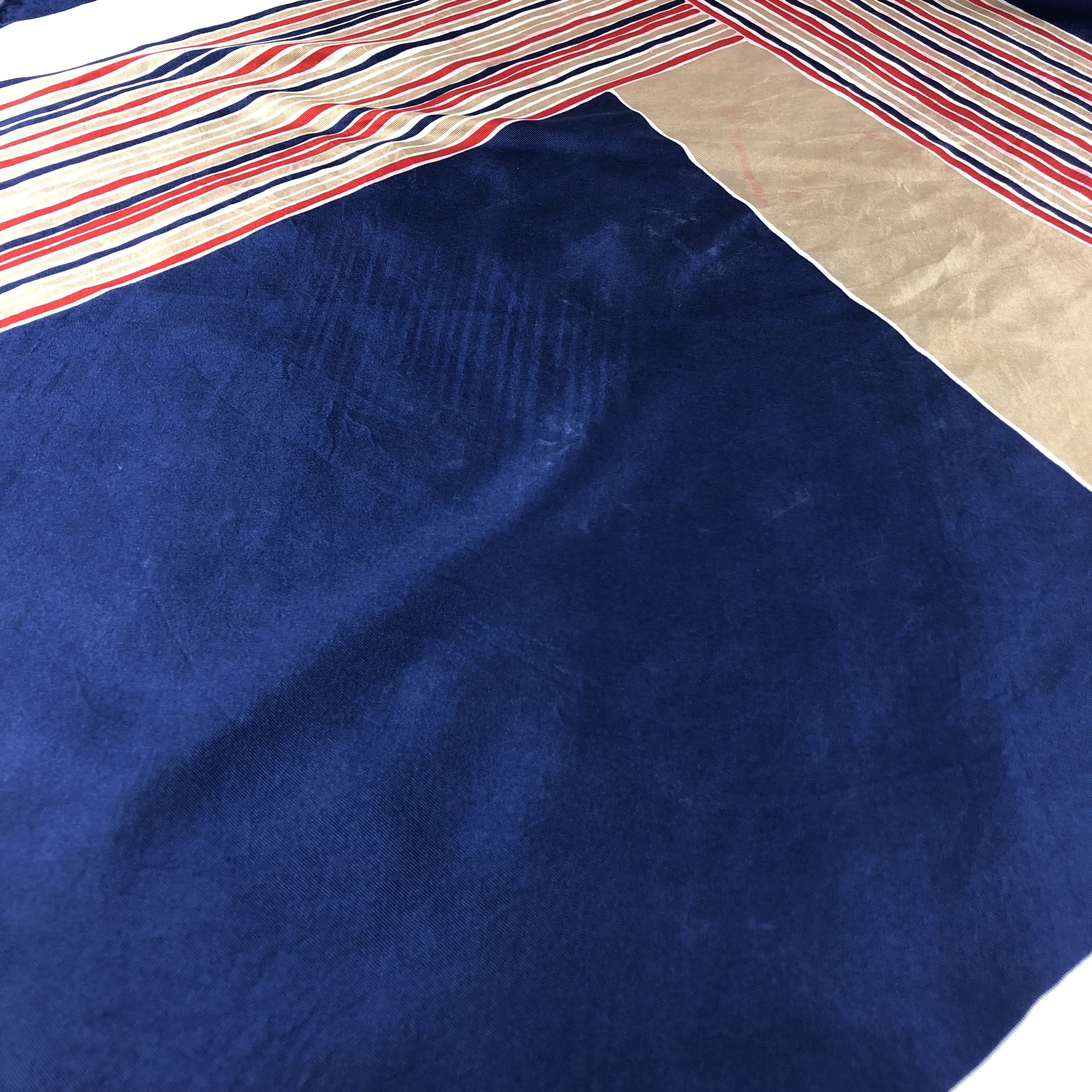 Pierre Balmain Pierre Balmain Abstract Silk Scarf M282 Size ONE SIZE - 7 Thumbnail