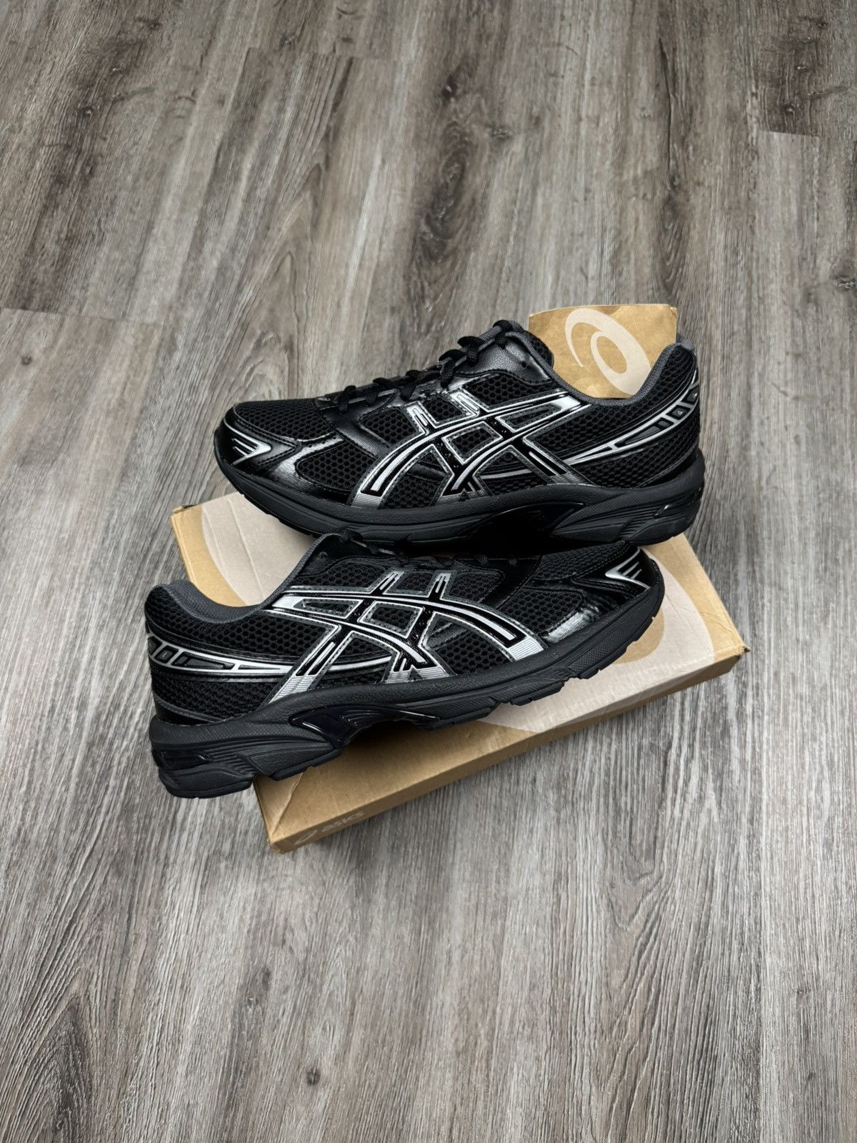 Asics ASICS Gel-1130 Black Pure Silver size 9.5 Size US 9.5 / EU 42-43 - 1 Thumbnail