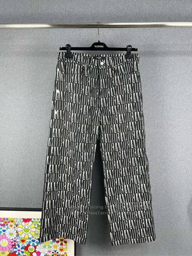 Other Amiri Letter Logo Side Button Denim Pants Size US 32 / EU 48 - 1 Thumbnail