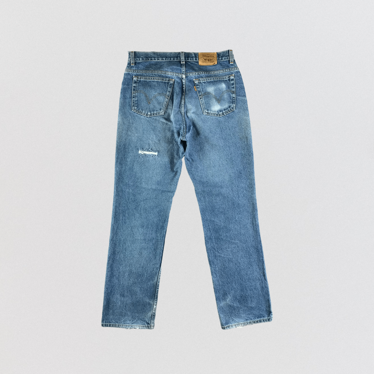 Levi's × Vintage Vintage 90s Levis Jeans-JM3500 Size 34" / US 12 / IT 48 - 2 Thumbnail