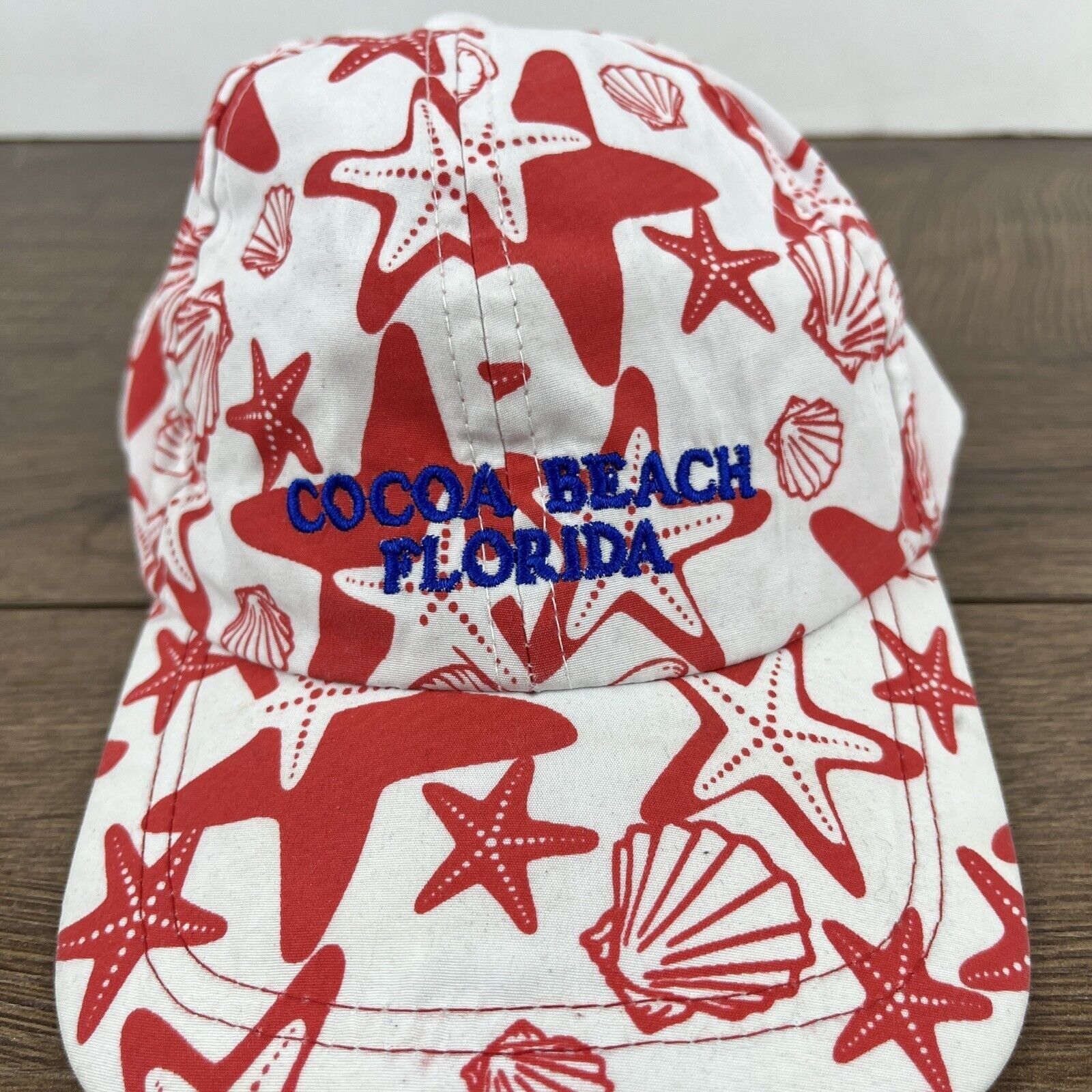 Other Cocoa Beach Florida Hat Cocoa Beach Red Hat Adjustable Adult Size ONE SIZE - 6 Thumbnail