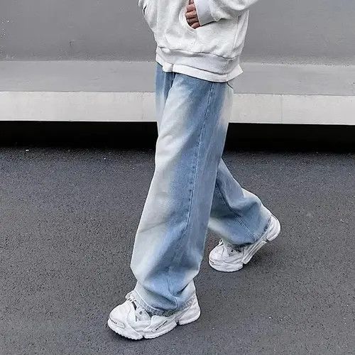VIBE Wash Gradient Wide Leg Denim Size US 32 / EU 48 - 6 Thumbnail