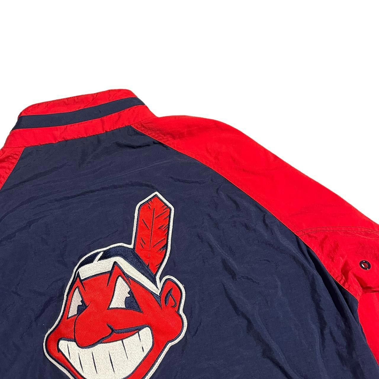 MLB Vintage 90s Apex One Cleveland Indians Jacket Size US XL / EU 56 / 4 - 5 Thumbnail