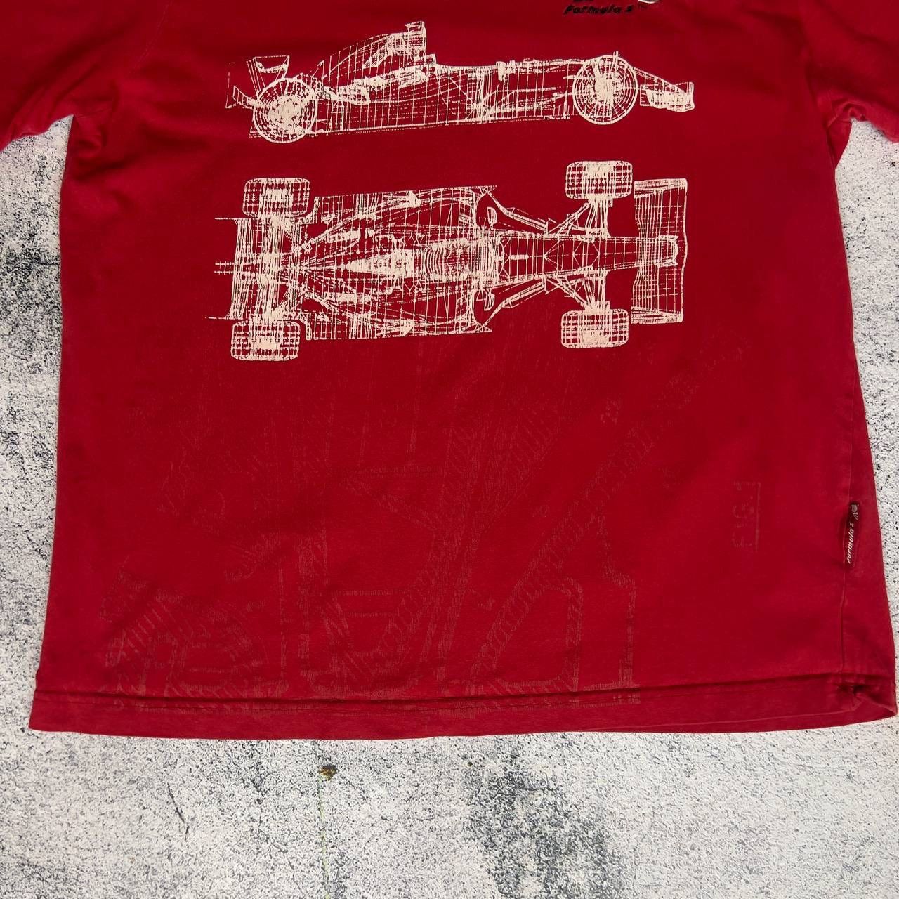 Formula 1 Formula 1 F1 Tee Men's Size M Cotton Red Short Sleeve ` Size US M / EU 48-50 / 2 - 3 Thumbnail