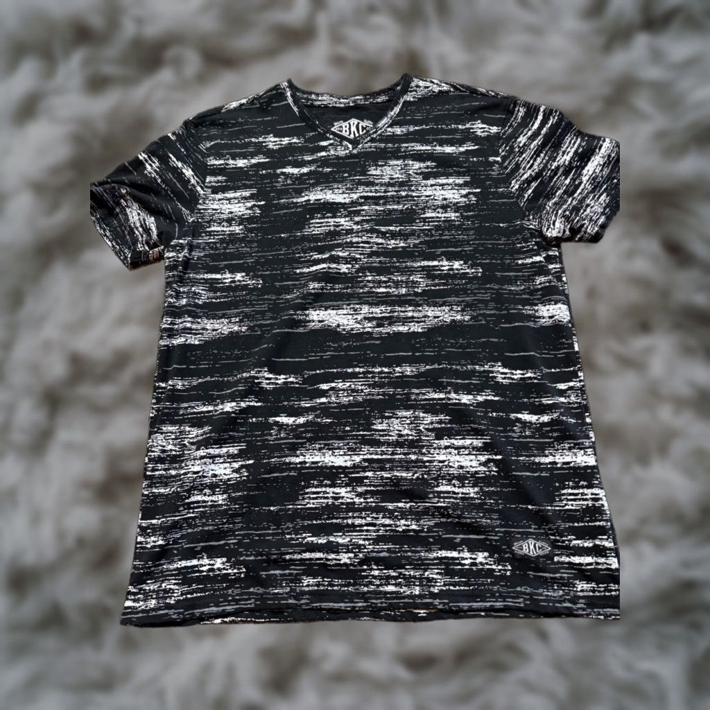 Vintage Brooklyn Mens Shirt Slim Fit Black Poly Cotton Blend Stretch T-Shirt L Size Size US L / EU 52-54 / 3 - 1 Thumbnail