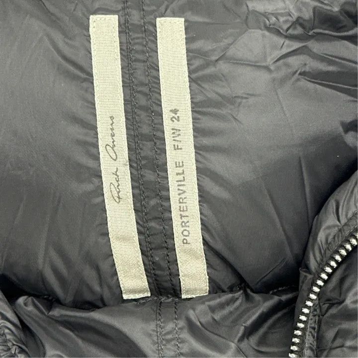 Rick Owens Rick Owens Black Zip-Up Jacket for Men -2507 Size US M / EU 48-50 / 2 - 4 Thumbnail