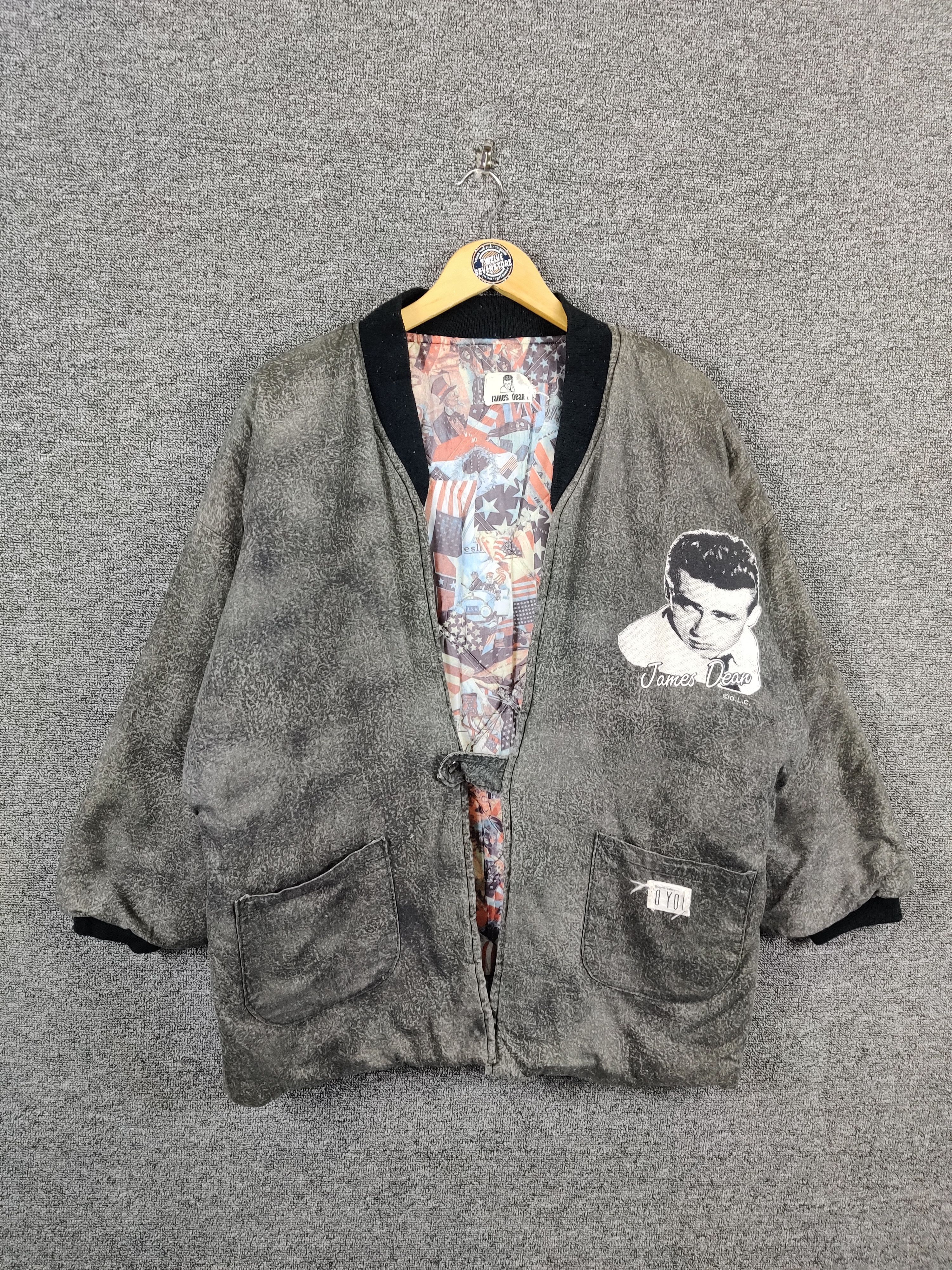 Vintage Vintage James Dean Kimono Jacket Size US L / EU 52-54 / 3 - 1 Thumbnail