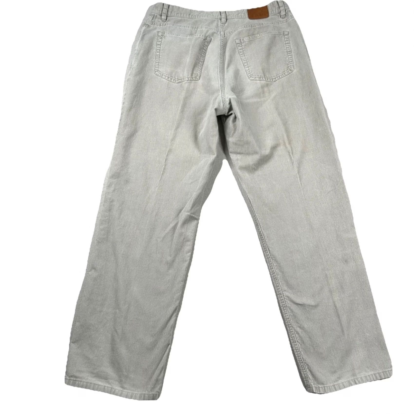 J.Crew VINTAGE J. Crew Corduroy Pants Mens 33x32 Tan Beige Preppy Y2K Size US 33 - 2 Thumbnail