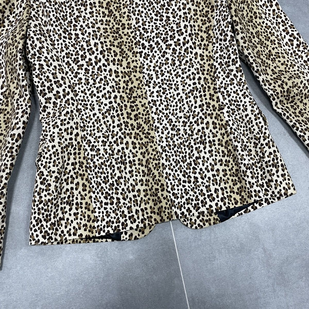 Moschino Moschino Jeans Leopard Print Women Blazer Size S Size S / US 4 / IT 40 - 19 Thumbnail